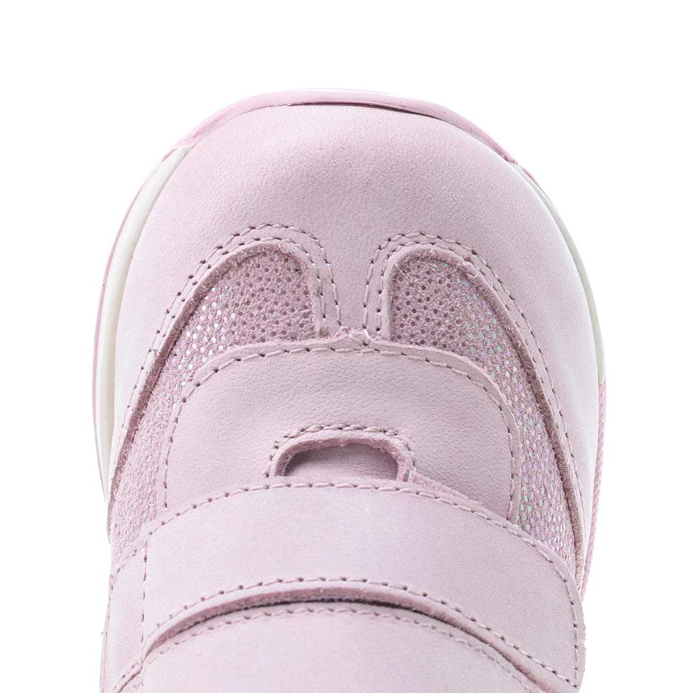 (2333-19) Emel light pink Velcro Trainers