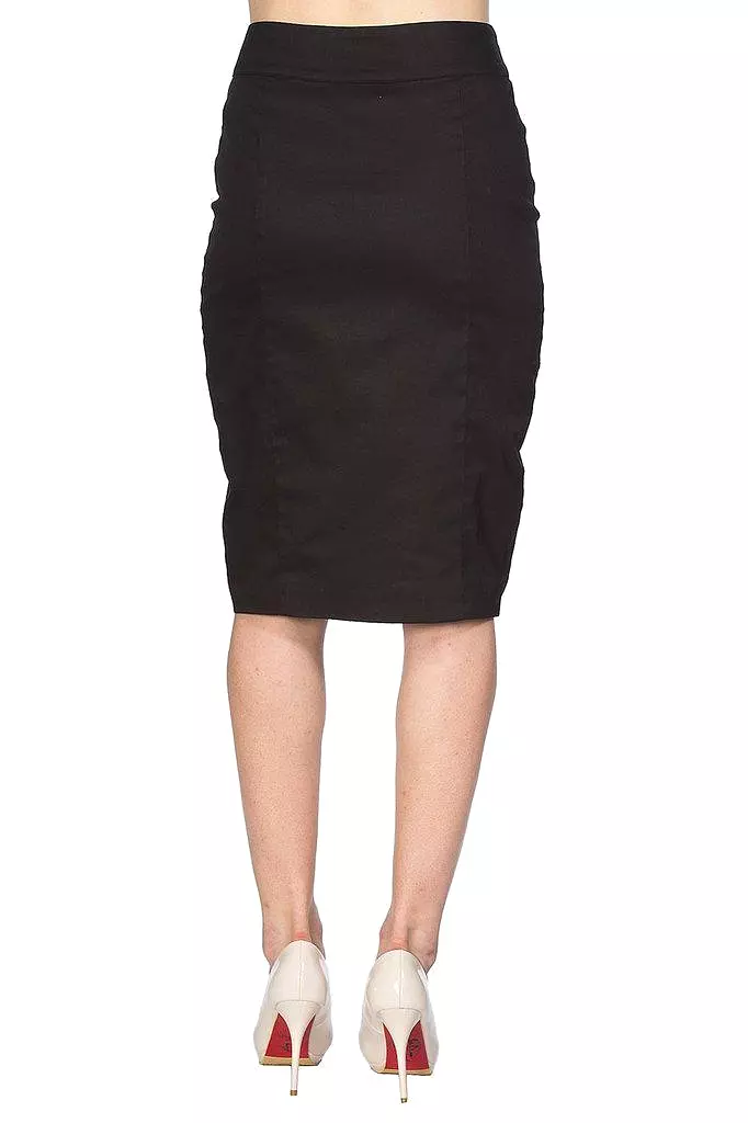 A-Symetric Pencil Skirt