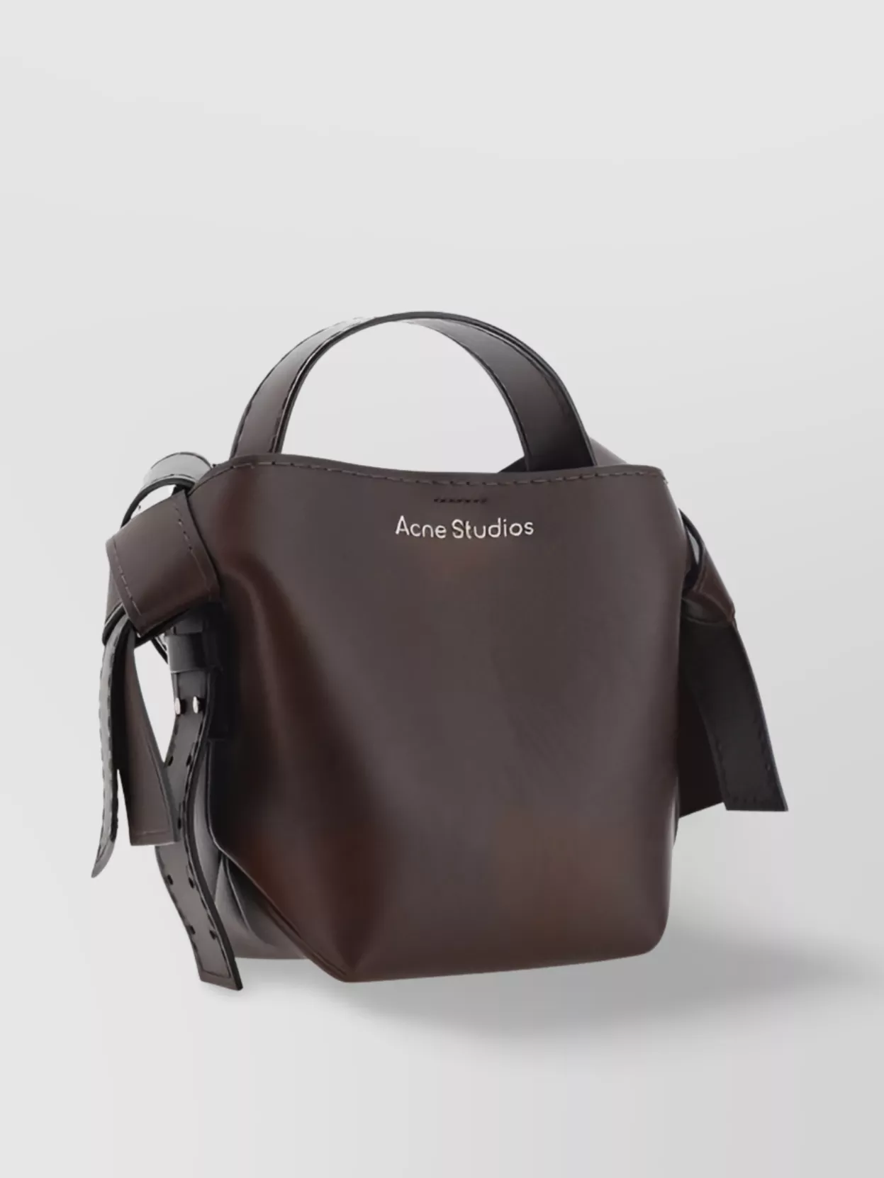 Acne Studios   Bucket bag with adjustable strap and top handle