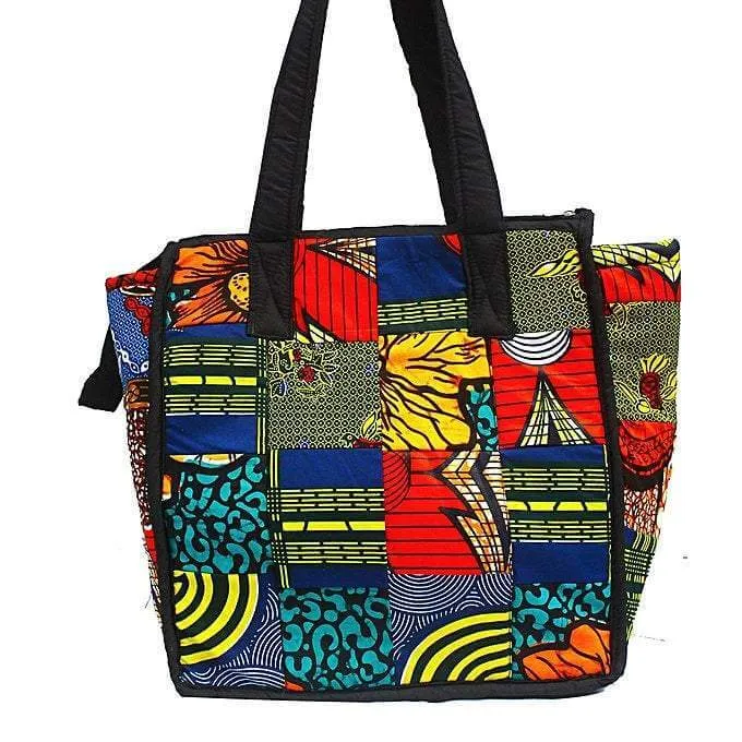 African Kitengi Travel and shopping Bag