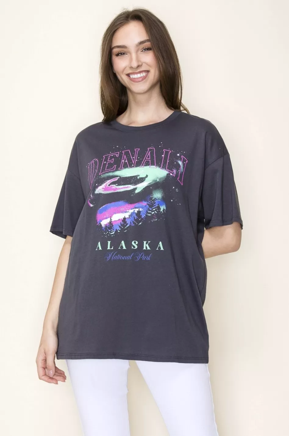 Alaskan Skies Oversized Tee