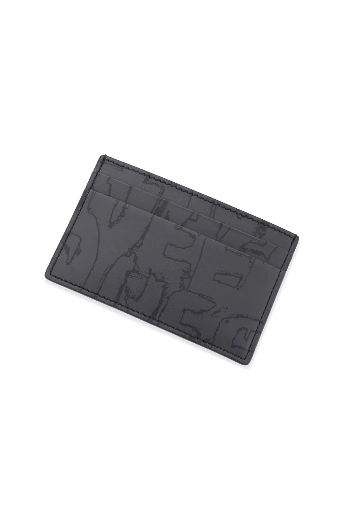 Alexander mcqueen graffiti cardholder 736230 1AAQ4 BLACK