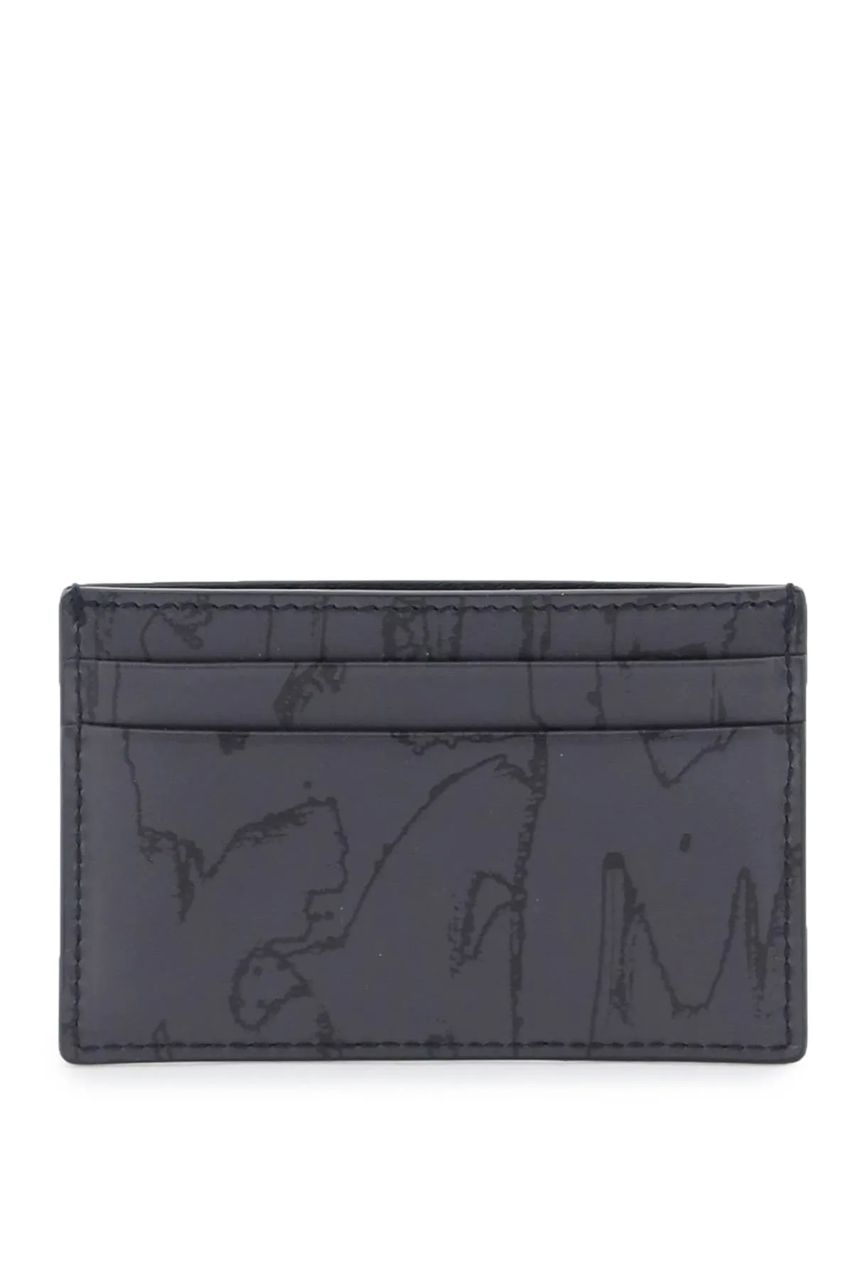 Alexander mcqueen graffiti cardholder 736230 1AAQ4 BLACK