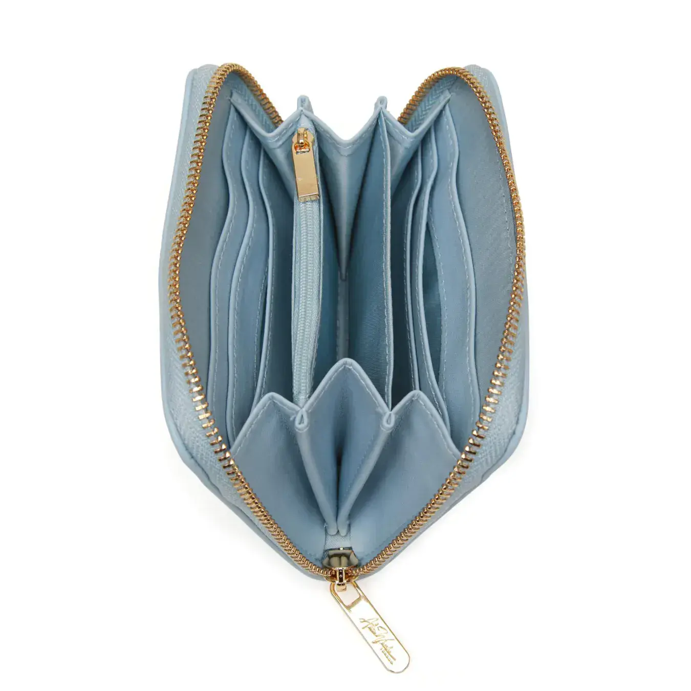 Alice Wheeler London - Pastel Blue Bromley Purse