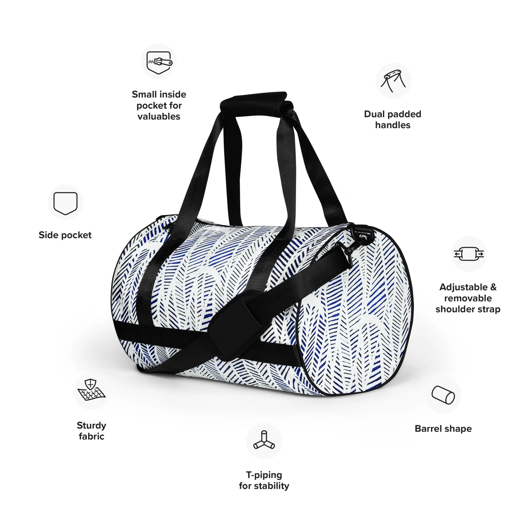 All-over print gym bag – Lunar Eclipse