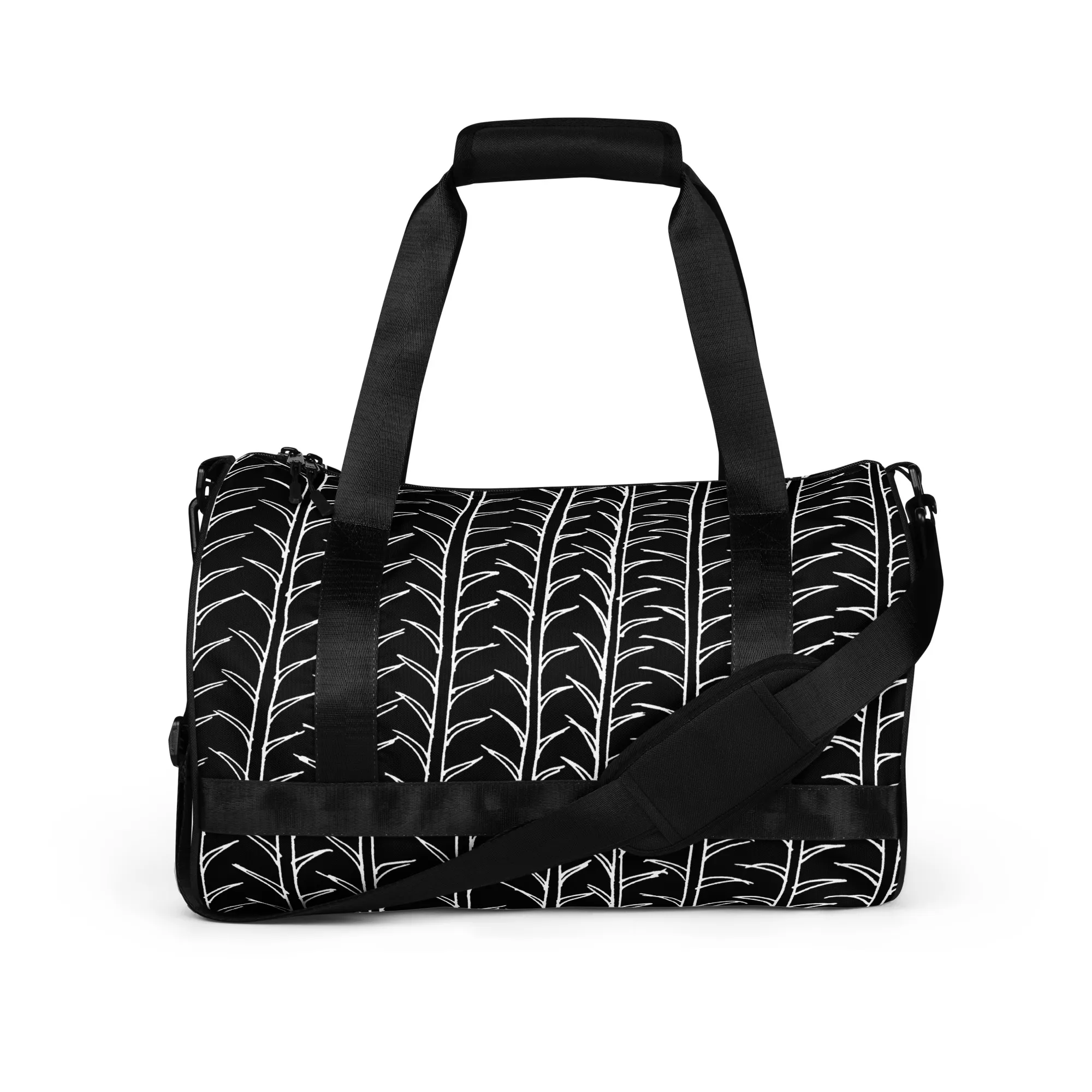 All-over print gym bag – Plants Teach Movement