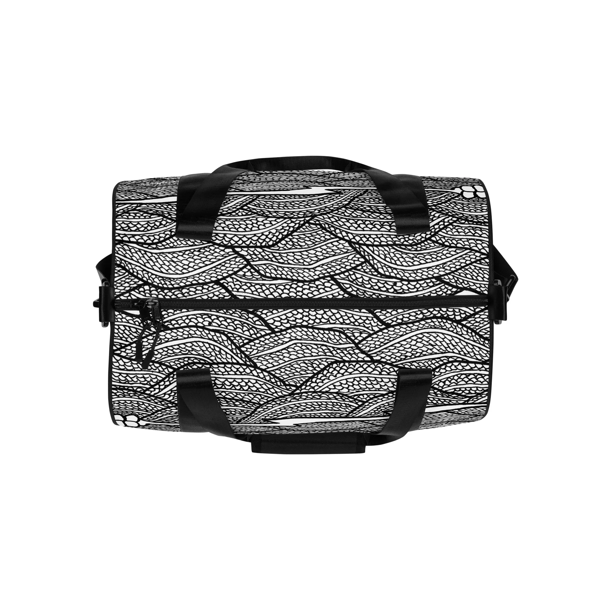 All-over print gym bag – Rattlesnake Storm