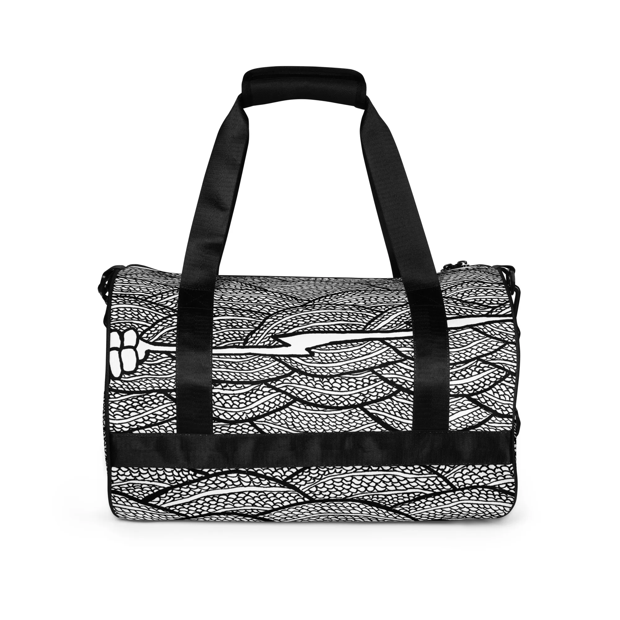 All-over print gym bag – Rattlesnake Storm