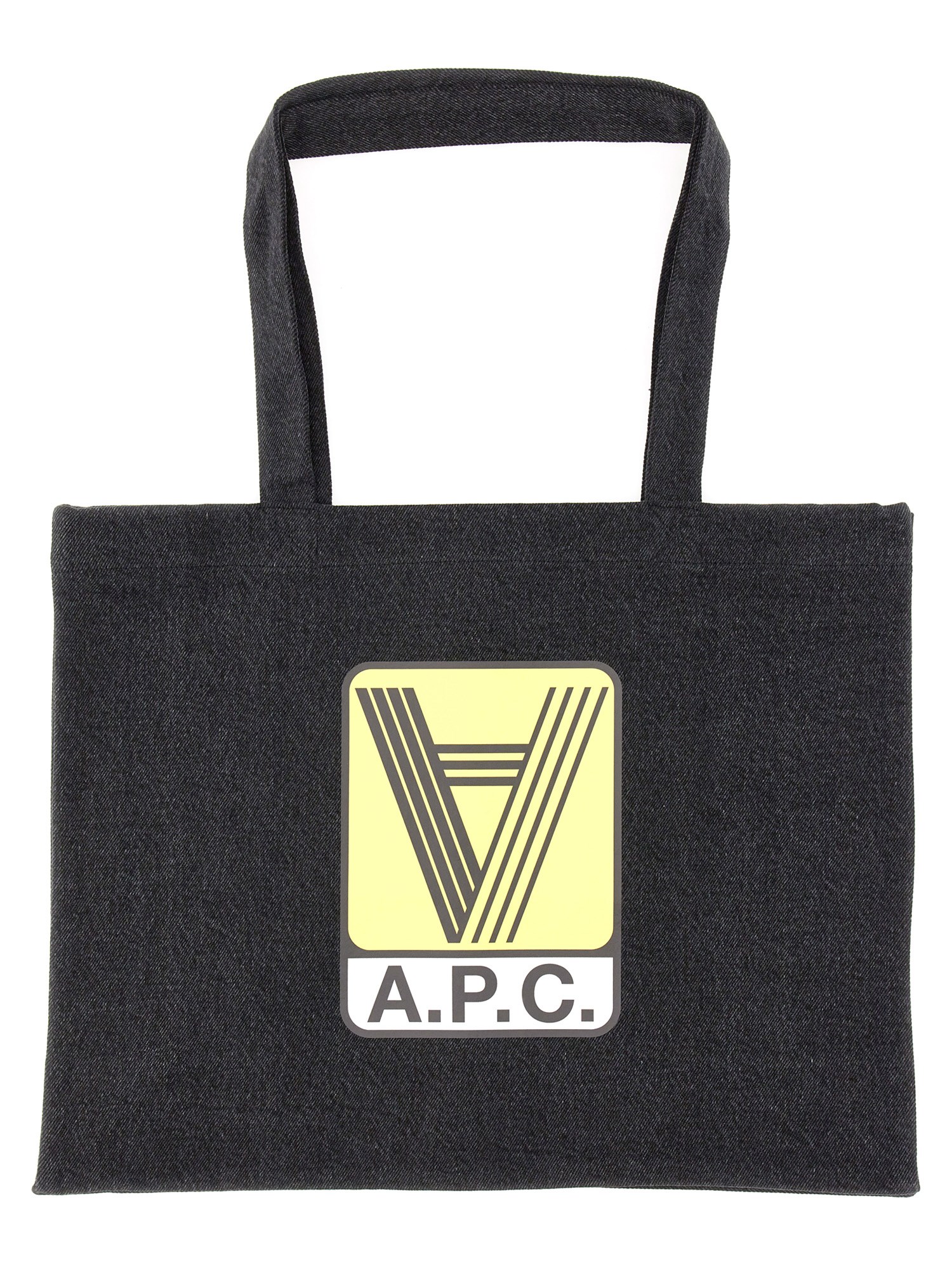 A.P.C.    DIANE COTTON CANVAS SHOPPING BAG