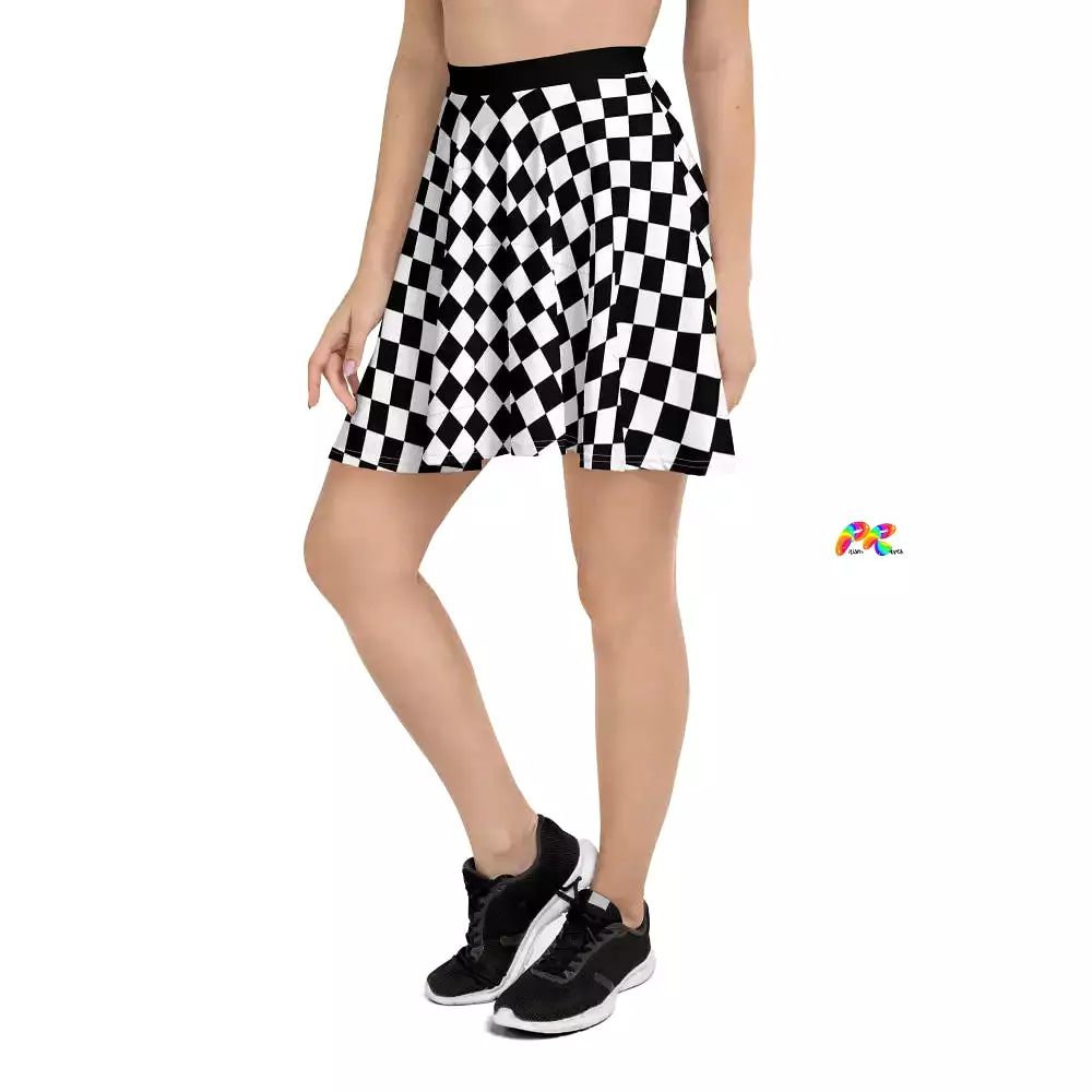 Argyle Skater Skirt