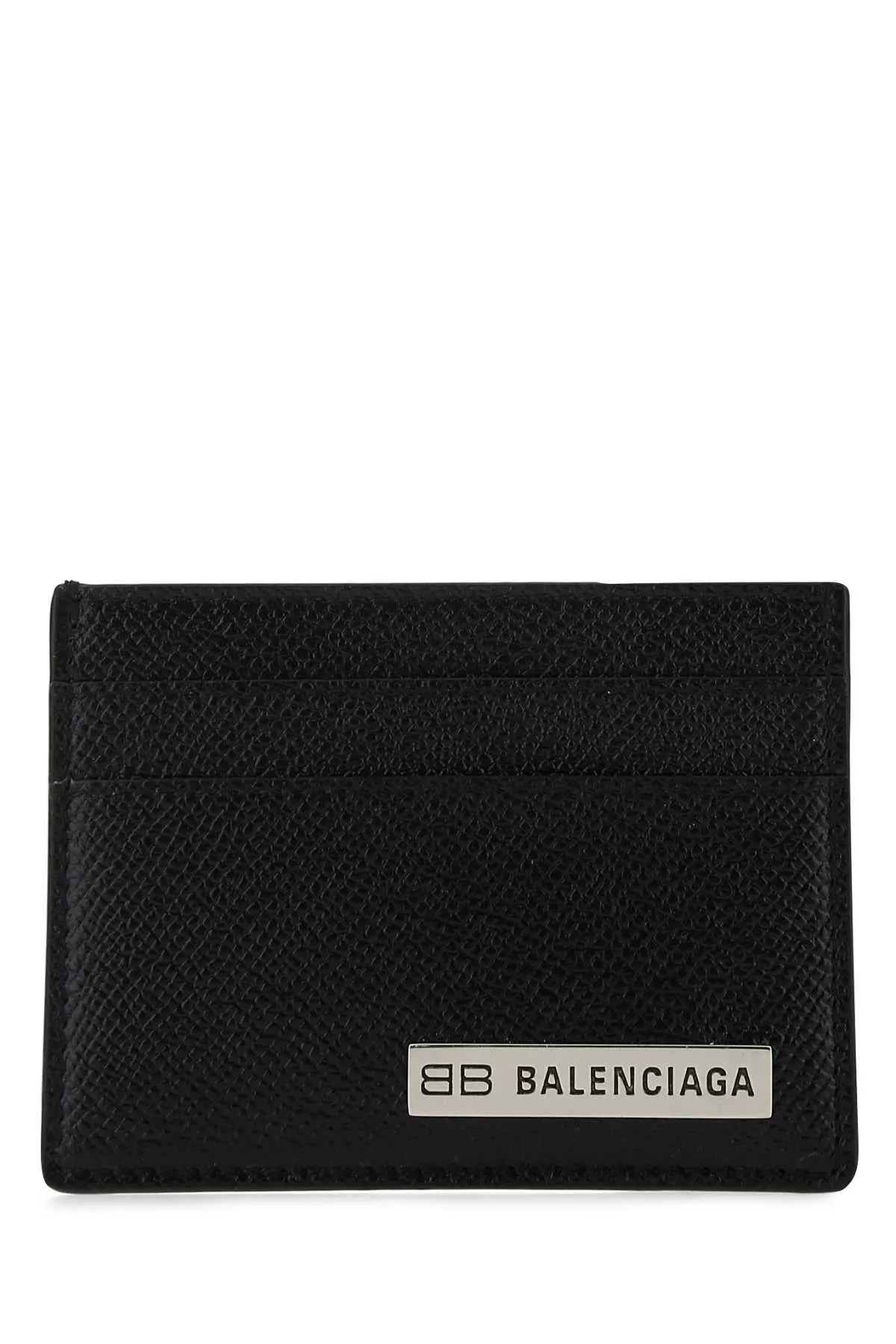 Balenciaga Logo Plate Cardholder