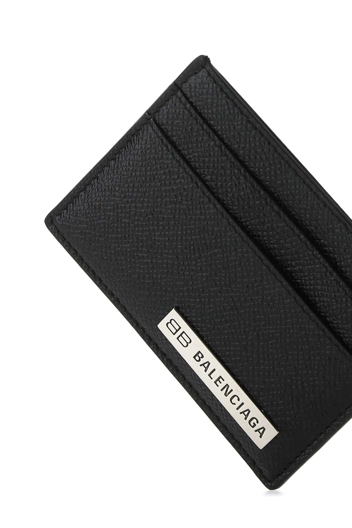 Balenciaga Logo Plate Cardholder