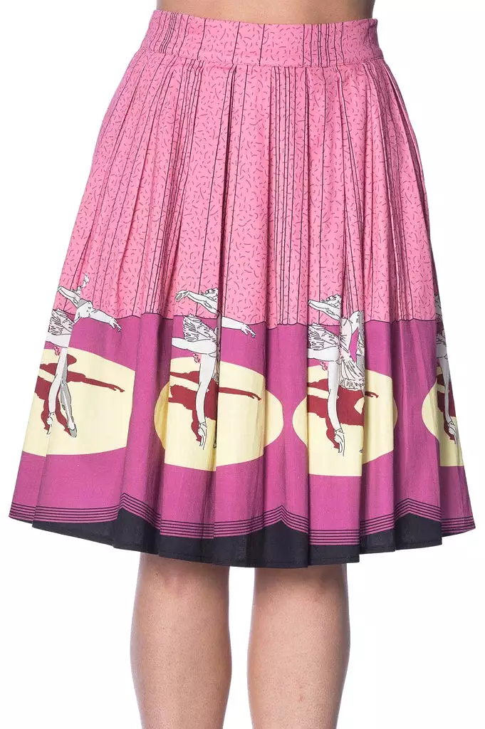 Ballerina Border 50s Skirt