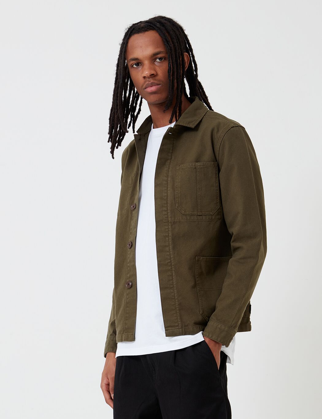 Barbour Duncansea Overshirt - Dusty Olive