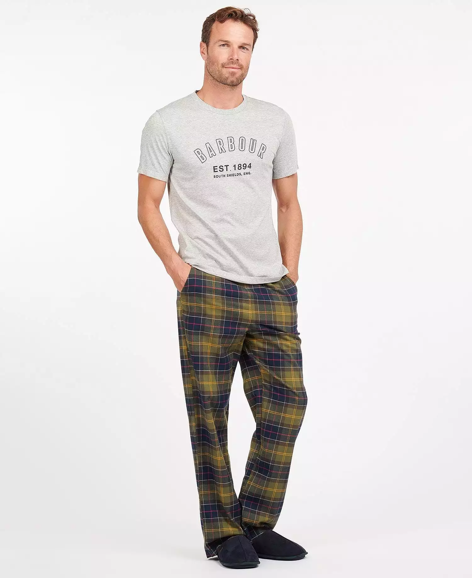 Barbour Mens 'Glenn' Tartan Check Pyjama Bottoms