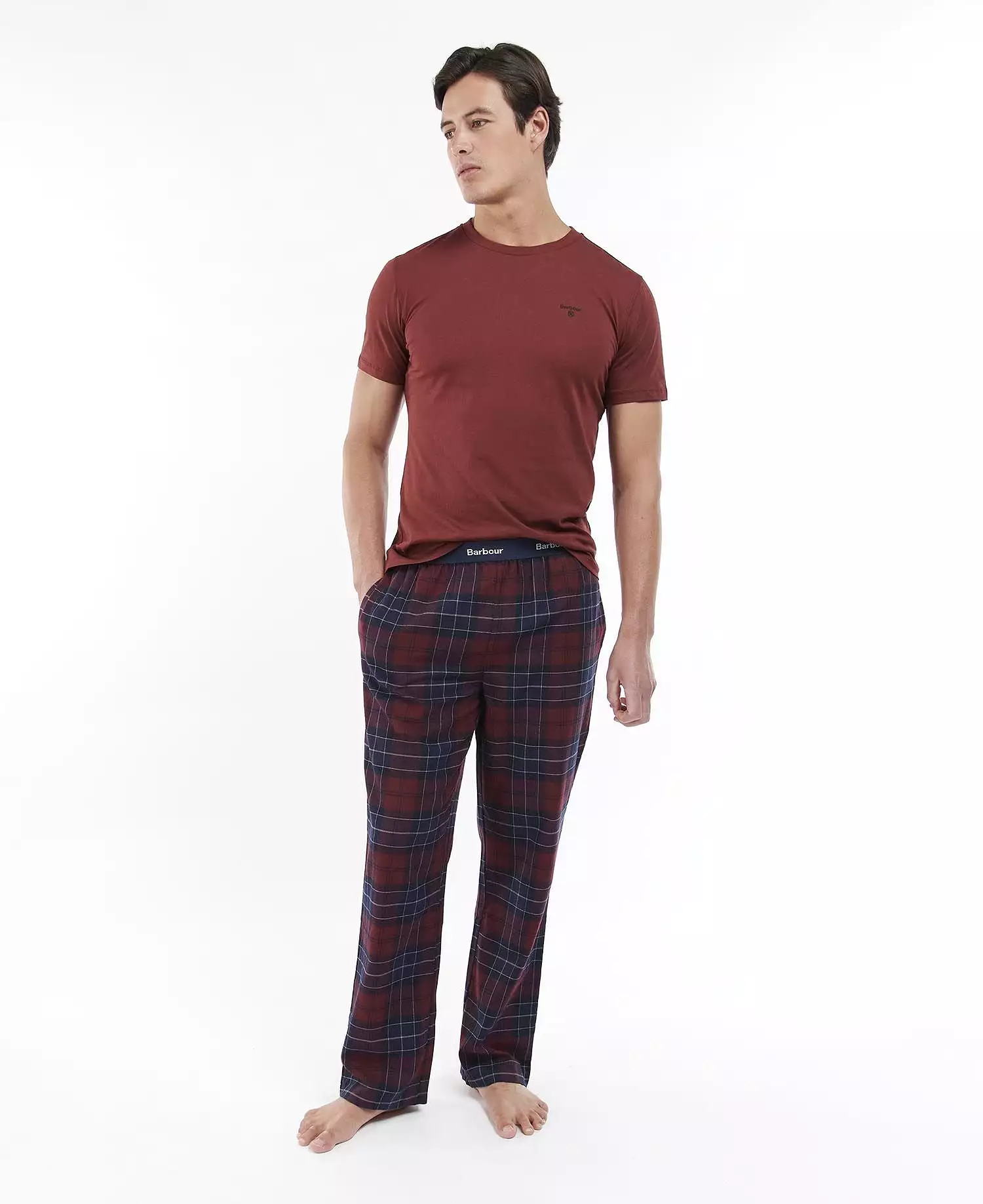 Barbour Mens 'Glenn' Tartan Check Pyjama Bottoms