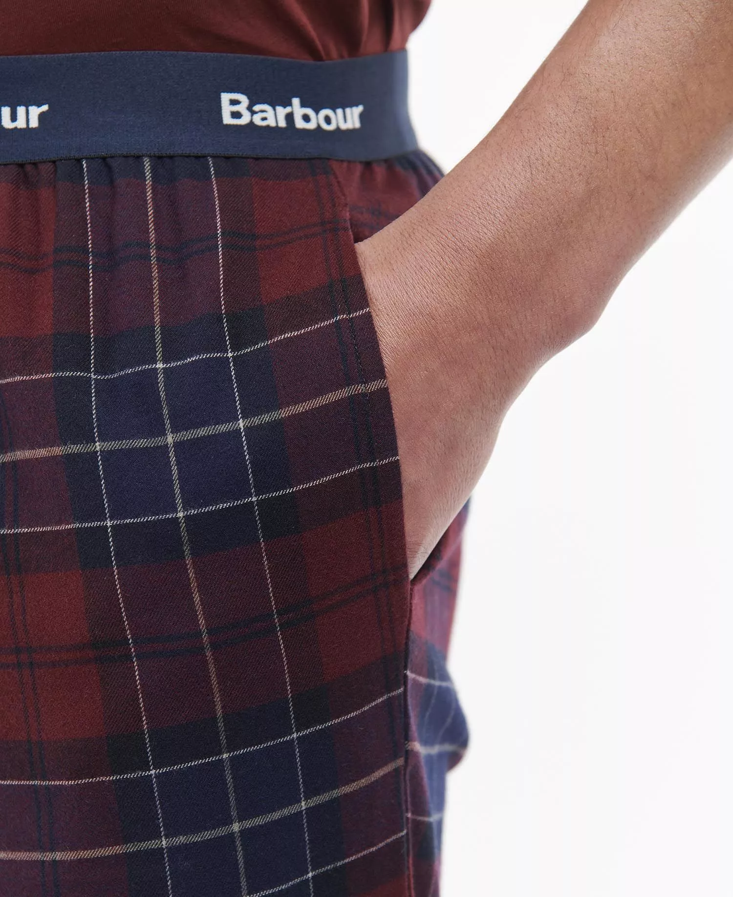 Barbour Mens 'Glenn' Tartan Check Pyjama Bottoms