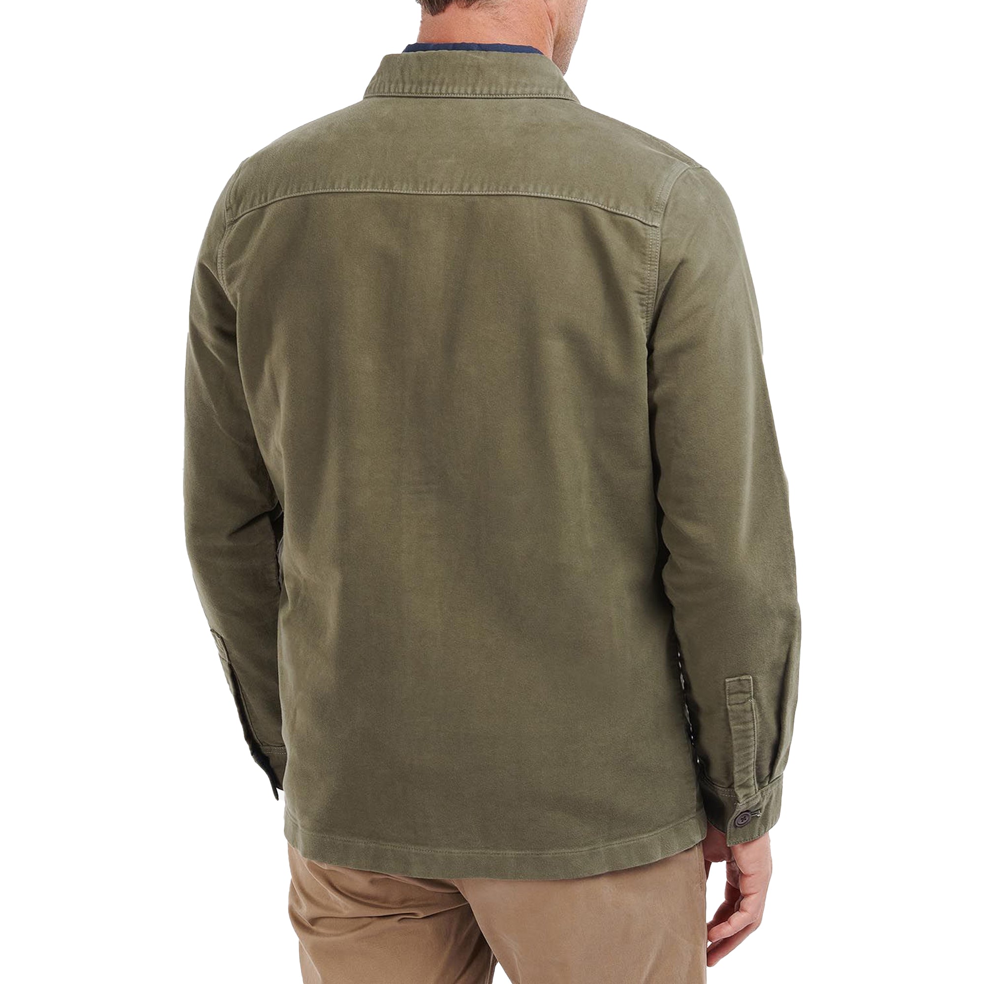 Barbour Moleskin Overshirt - Olive