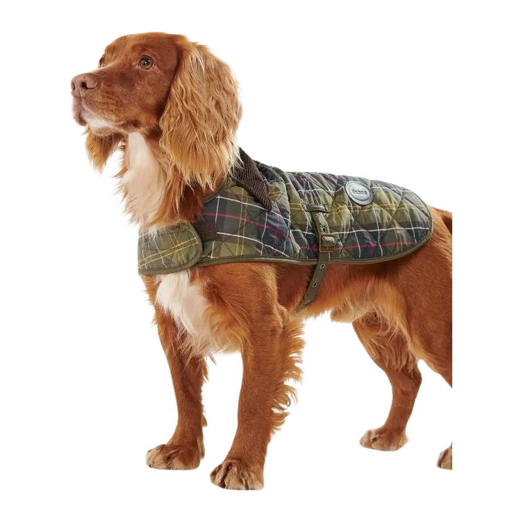 Barbour Tartan Dog Coat