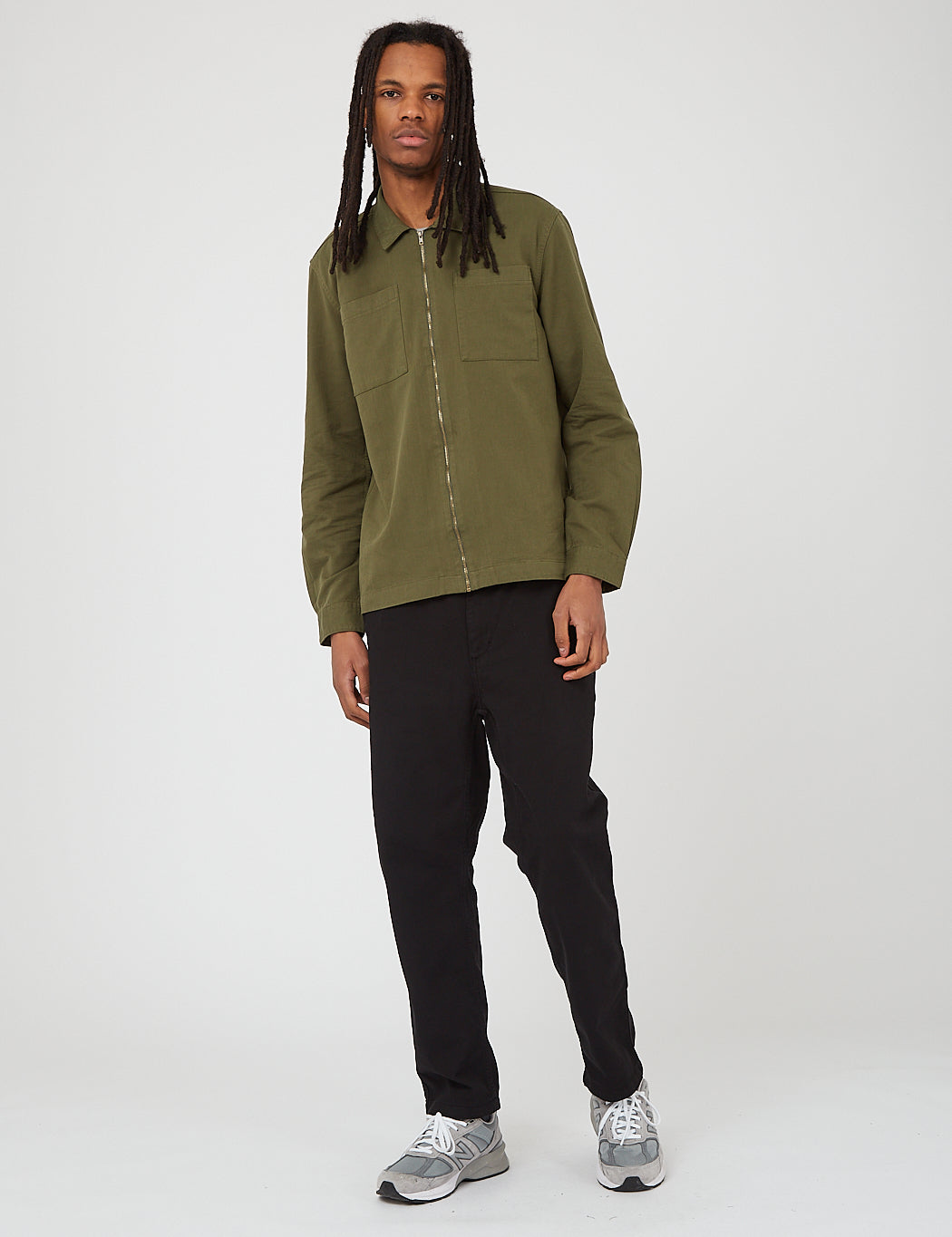 Barbour Ulverston Overshirt - Mid Olive