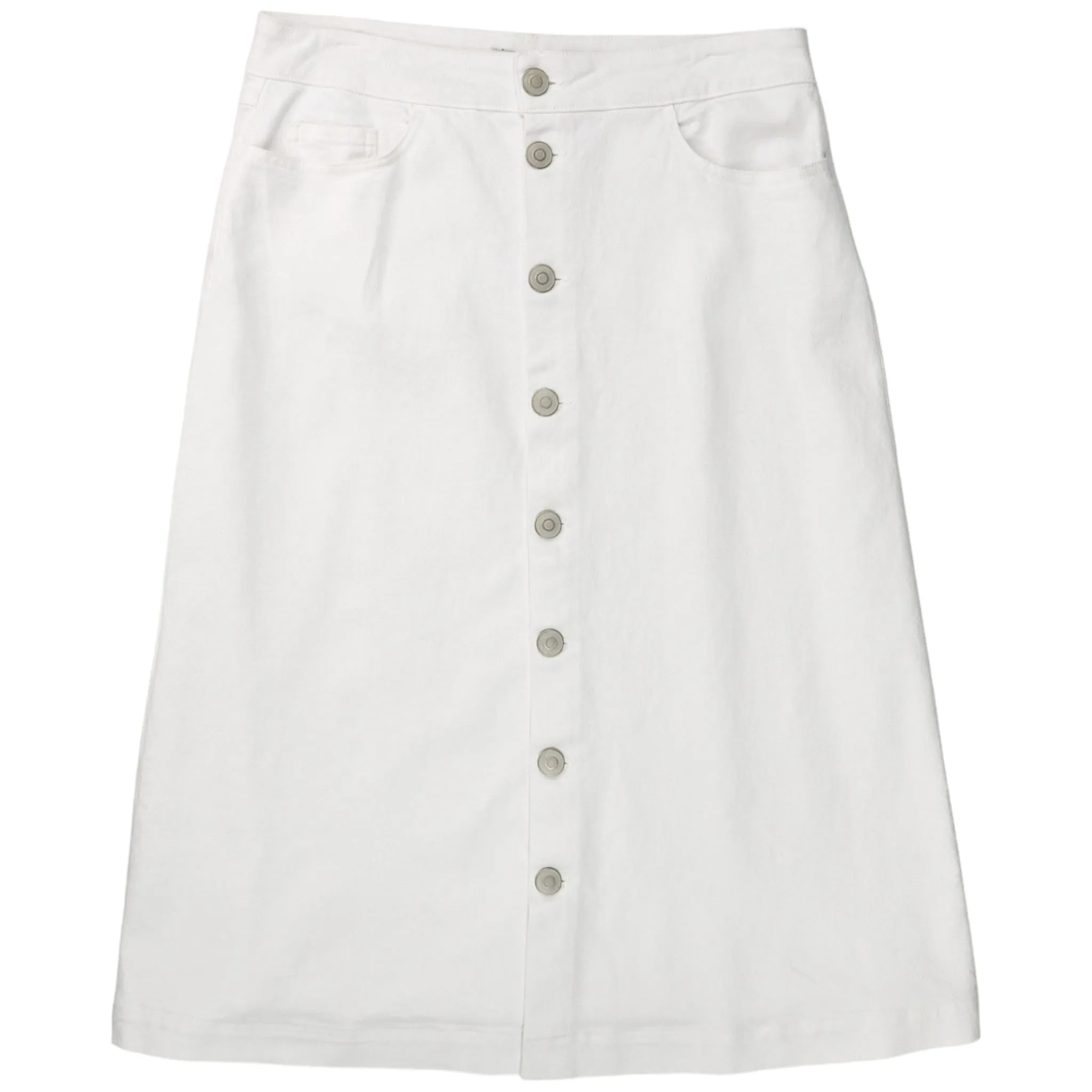 Baukjen White Lou Organic Skirt