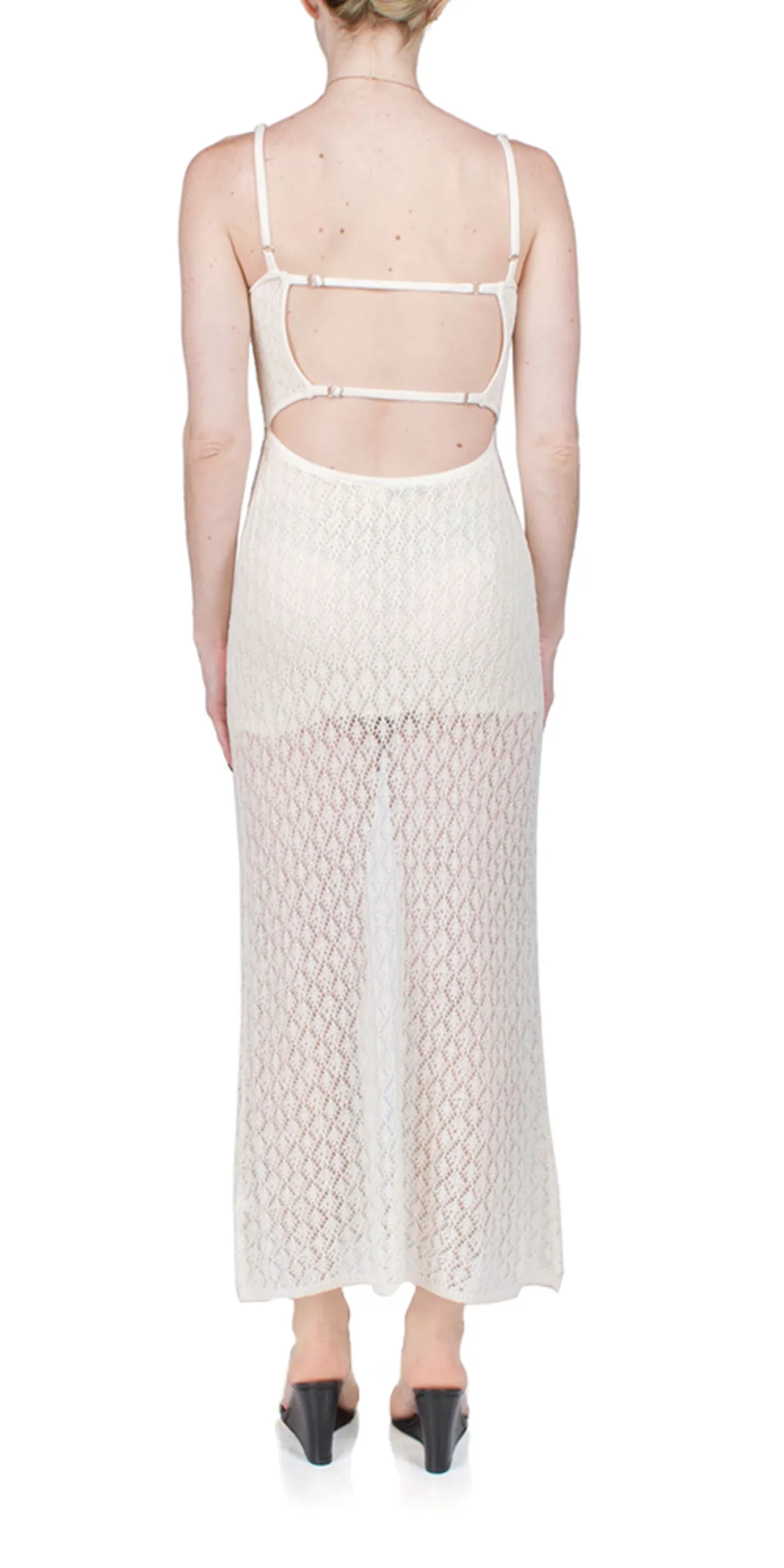 Bec + Bridge Breeze Backless Knit Maxi Dress - Ivory