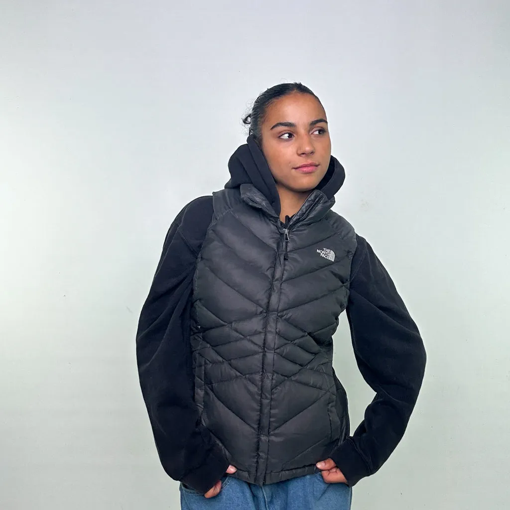 Black y2ks The North Face 550 Series Puffer Jacket Coat Gilet (M)