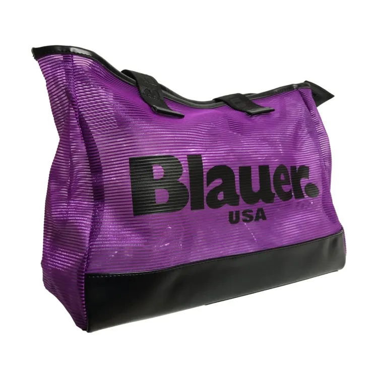 Blauer Mesh Shopping Bag S4KARA06/MES Purple