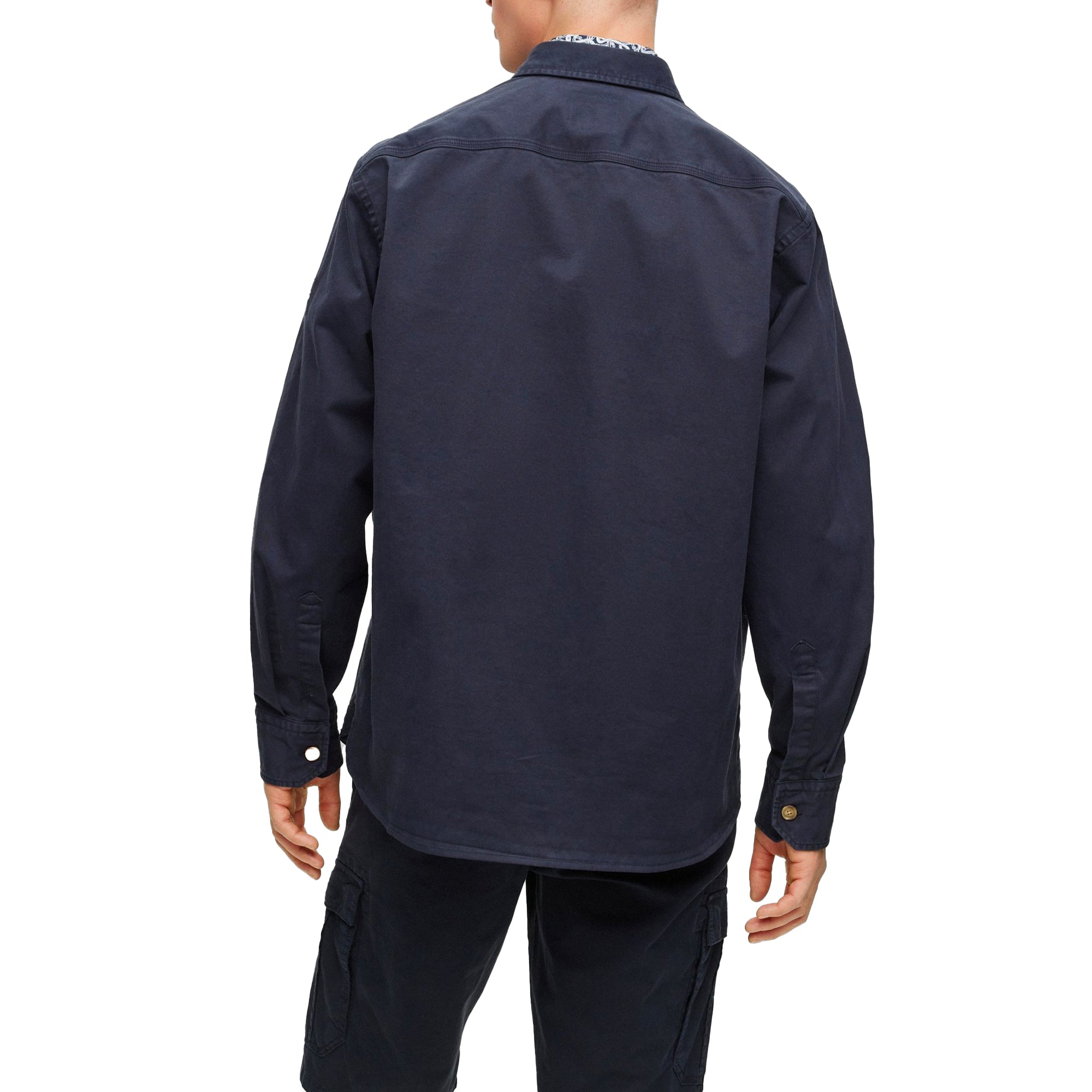 Boss Lisel Overshirt - Navy