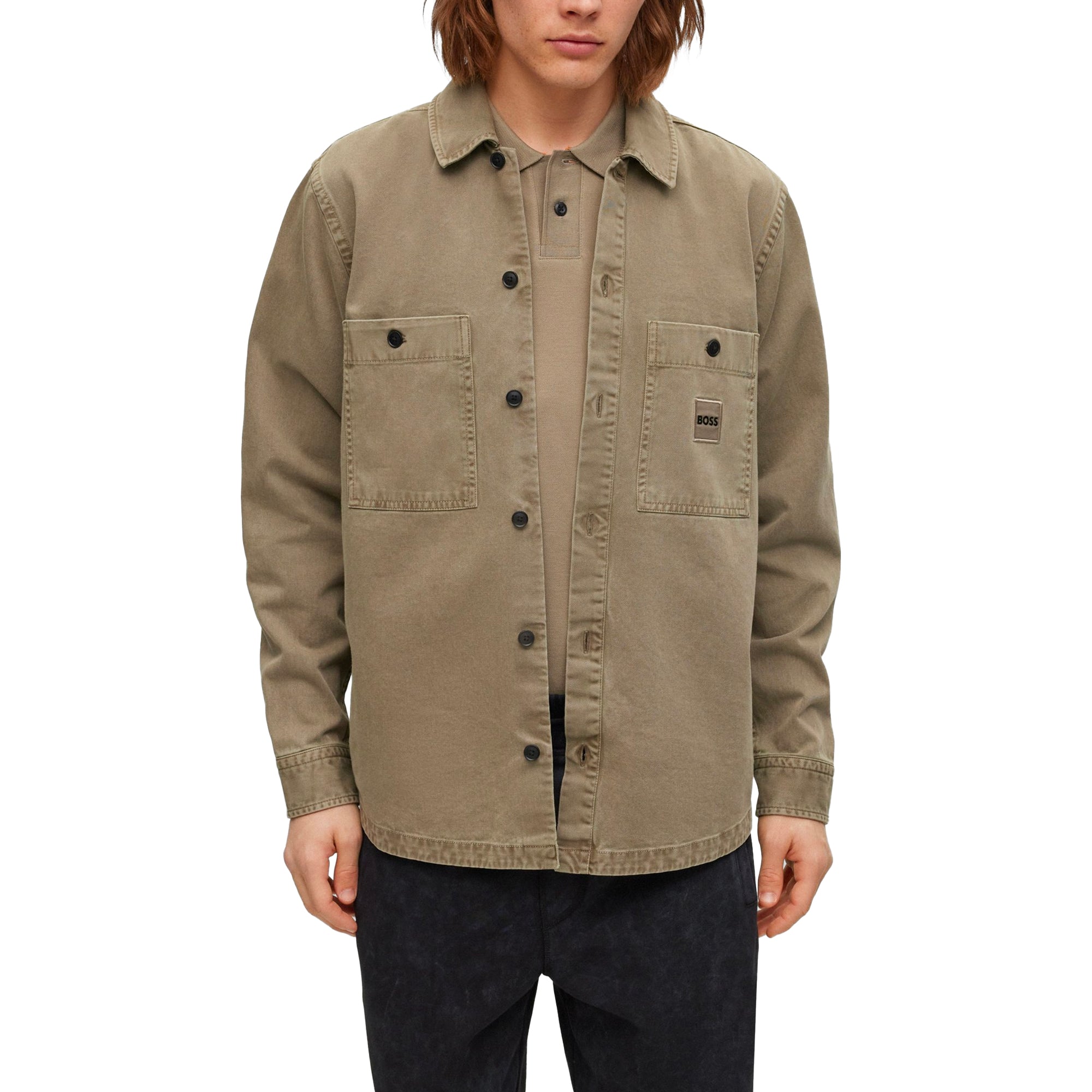 Boss Locky 1 Overshirt - Khaki