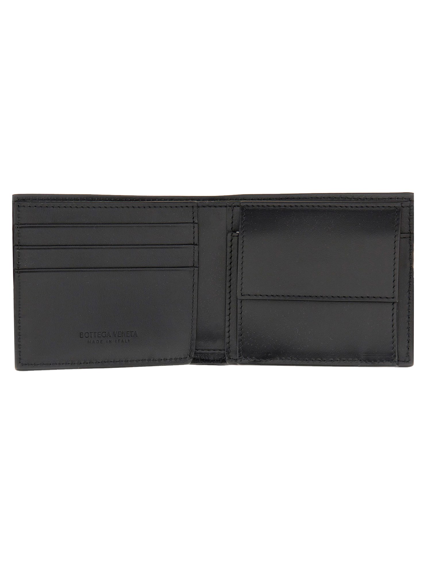 BOTTEGA VENETA    BI-FOLD CASSETTE WALLET WITH COIN PURSE