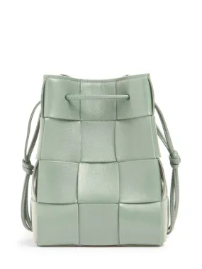 Bottega Veneta   Small Cassette leather bucket bag 