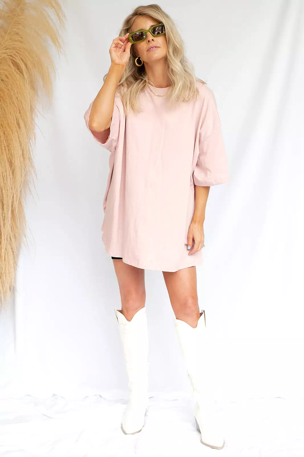 boyfriend oversized tee