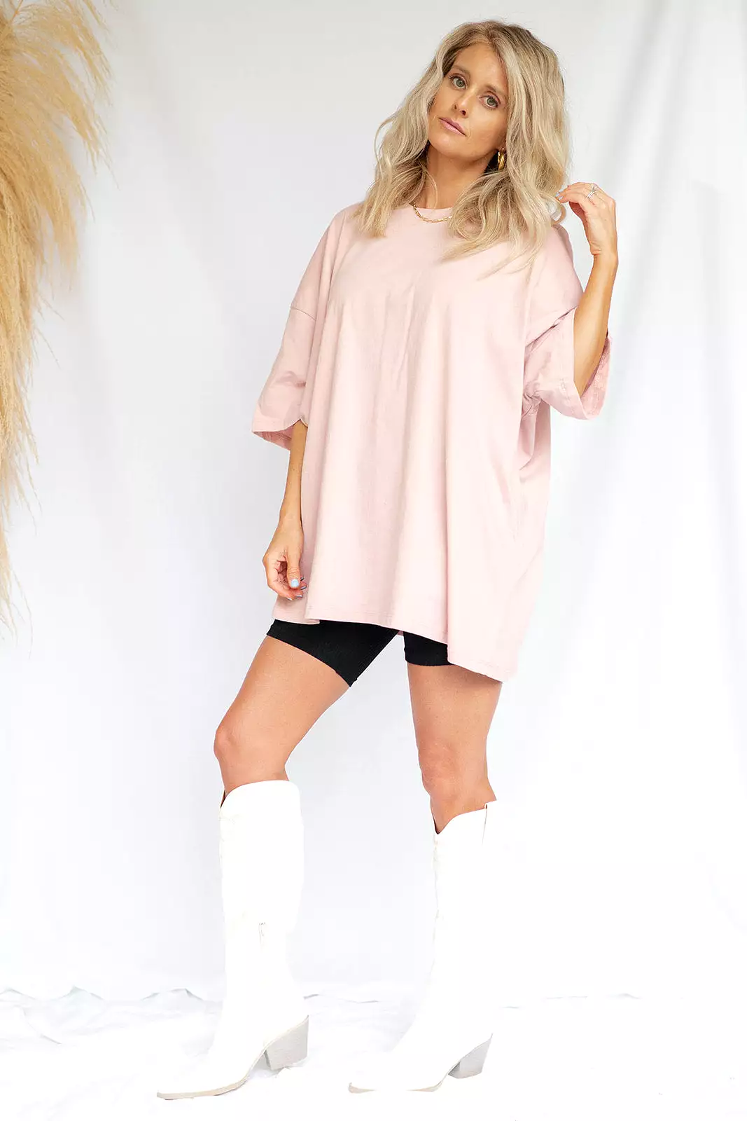 boyfriend oversized tee