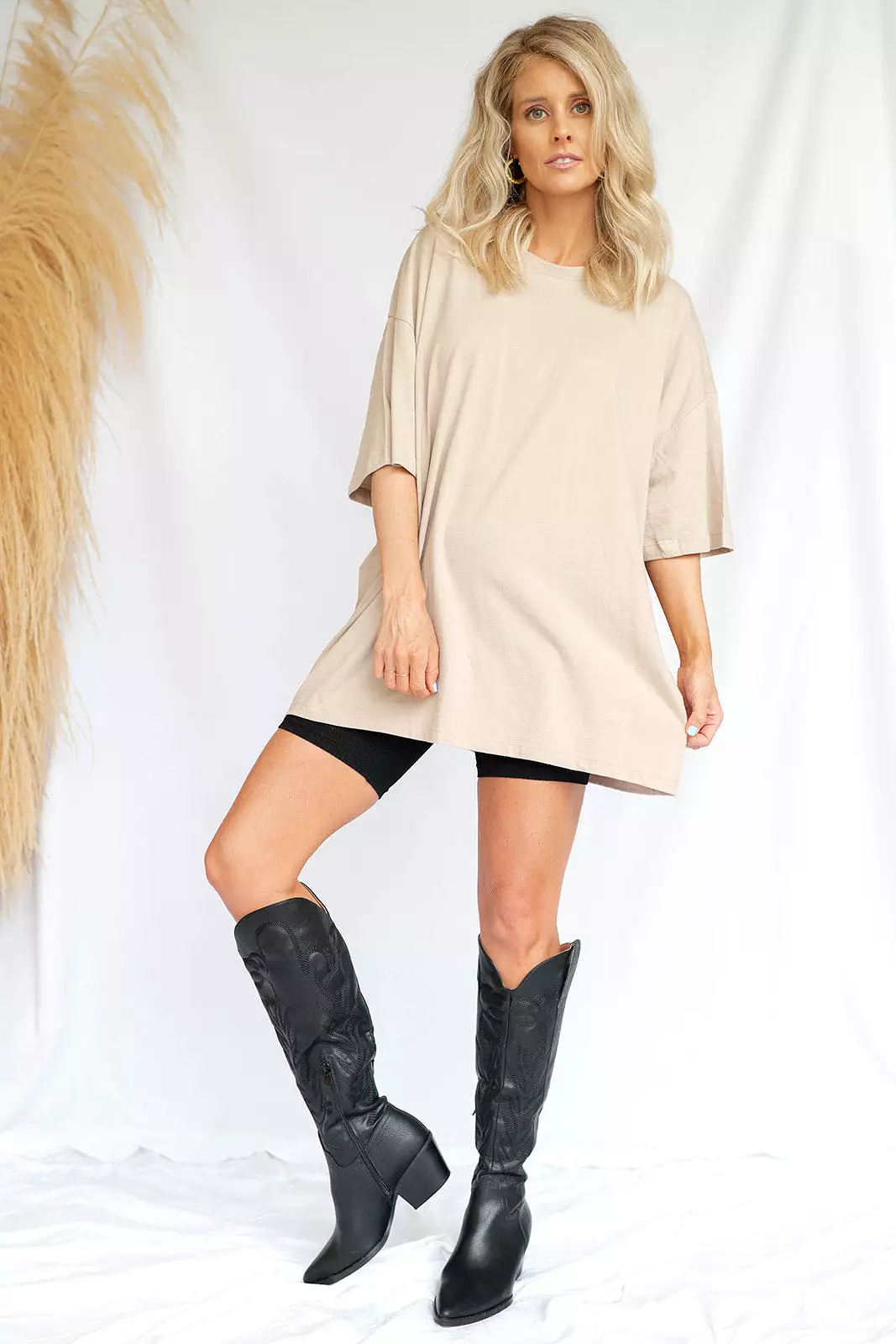 boyfriend oversized tee