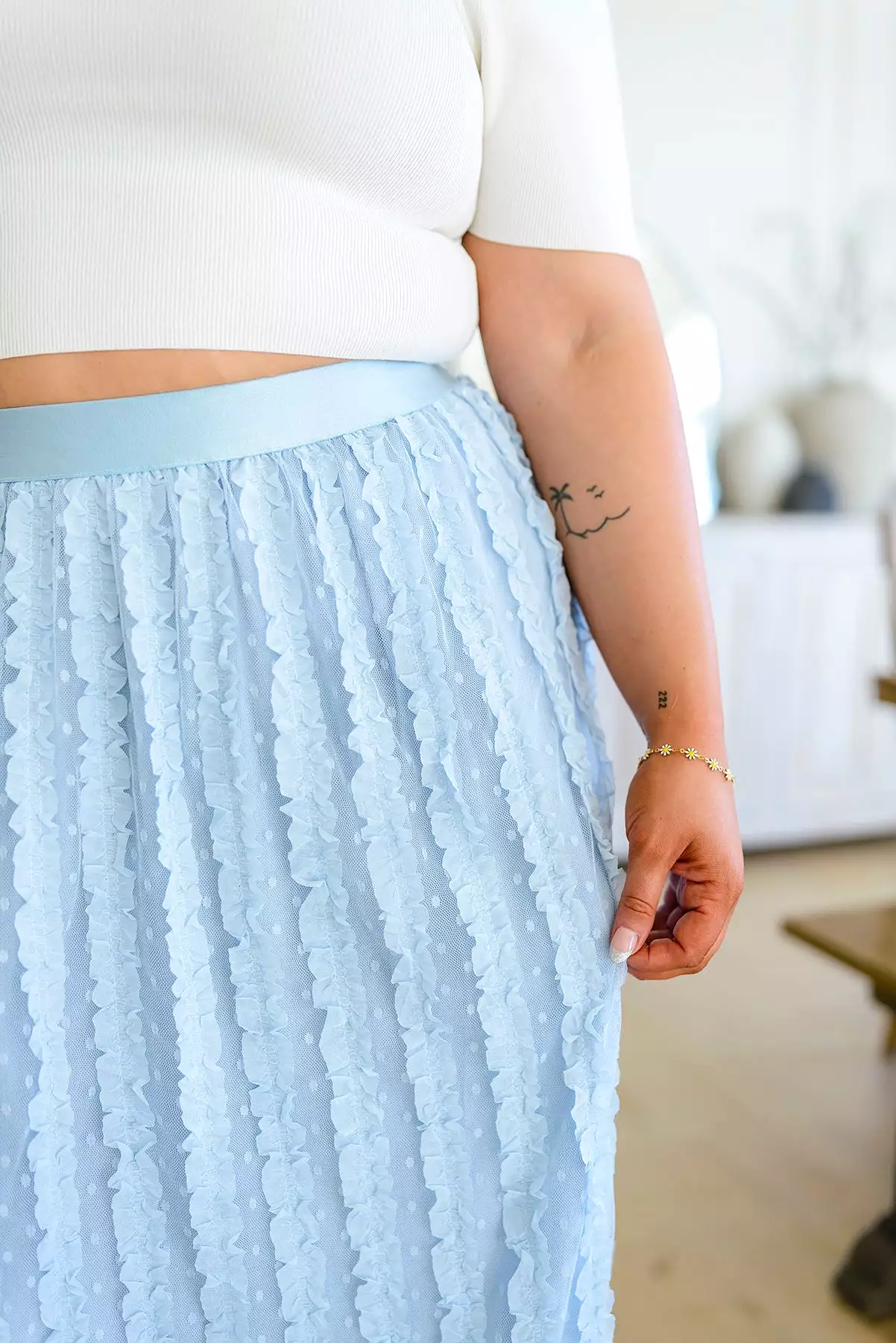 Cascading Ruffles A-Line Skirt- USE CODE SPRING24 for 40% OFF!!!!