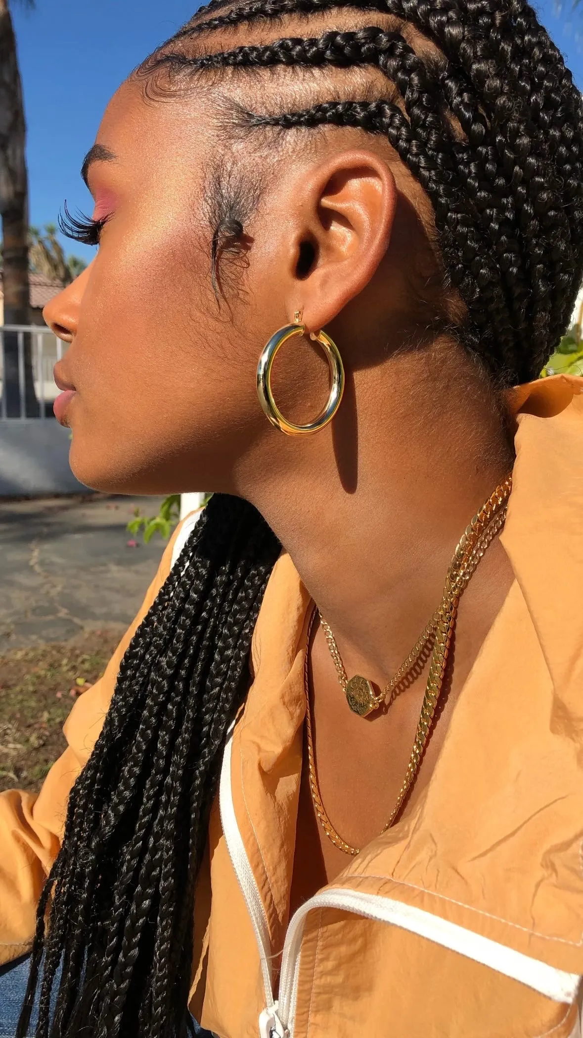 Classic Gold Hoops