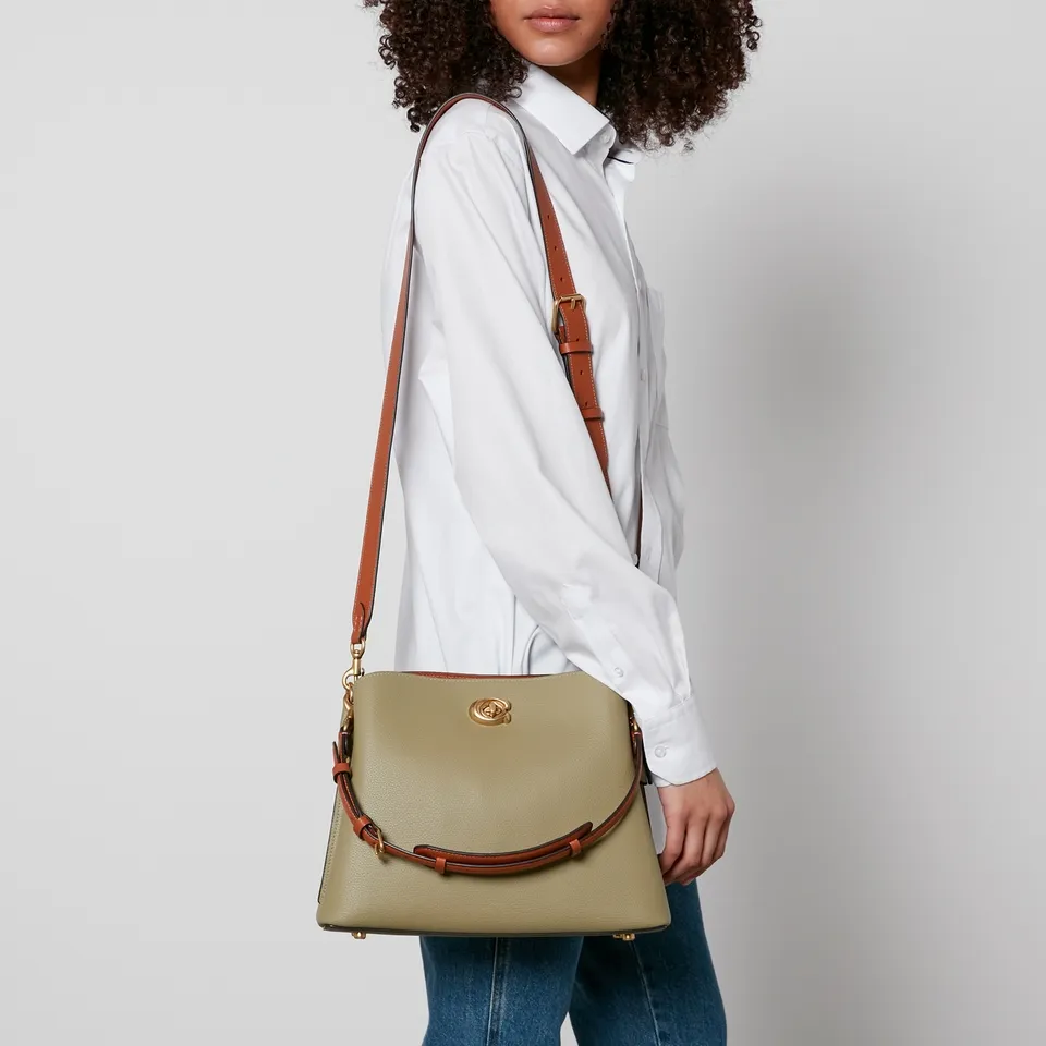 Coach Willow Pebble-Grained Leather Bucket Bag | Coggles