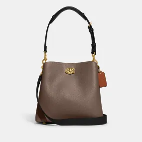 Coach Willow Pebbled Leather Bucket Bag | Coggles