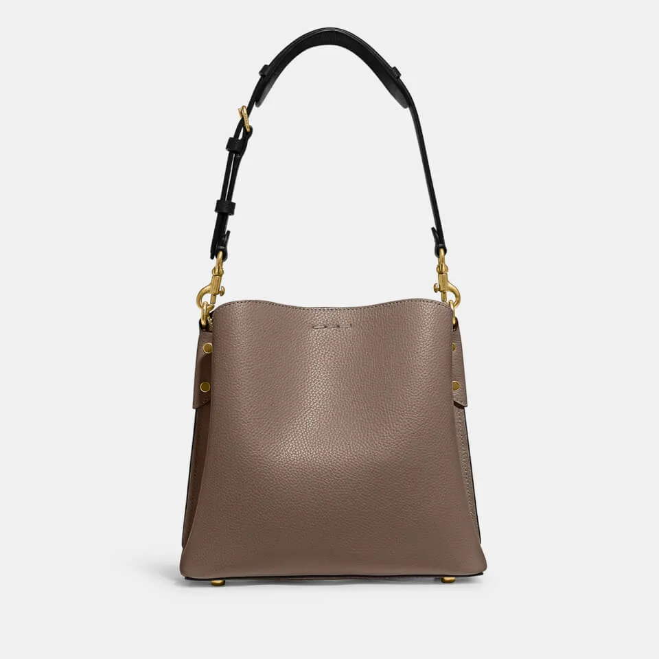 Coach Willow Pebbled Leather Bucket Bag | Coggles