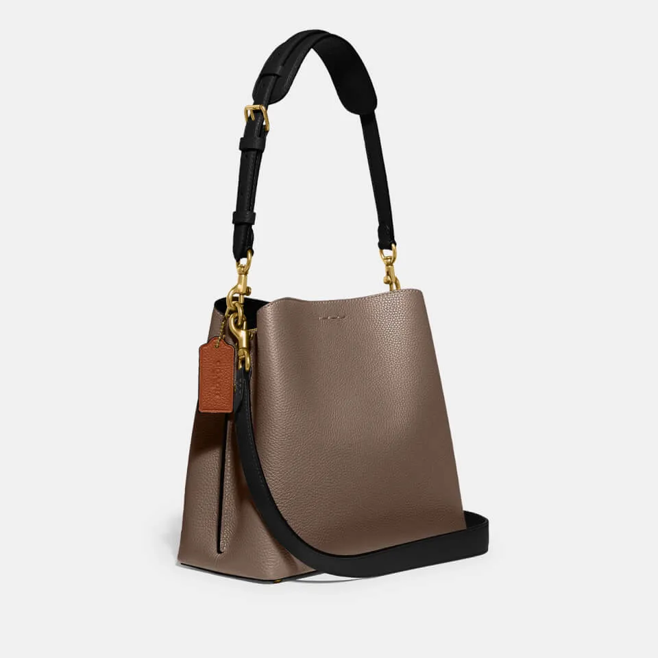 Coach Willow Pebbled Leather Bucket Bag | Coggles