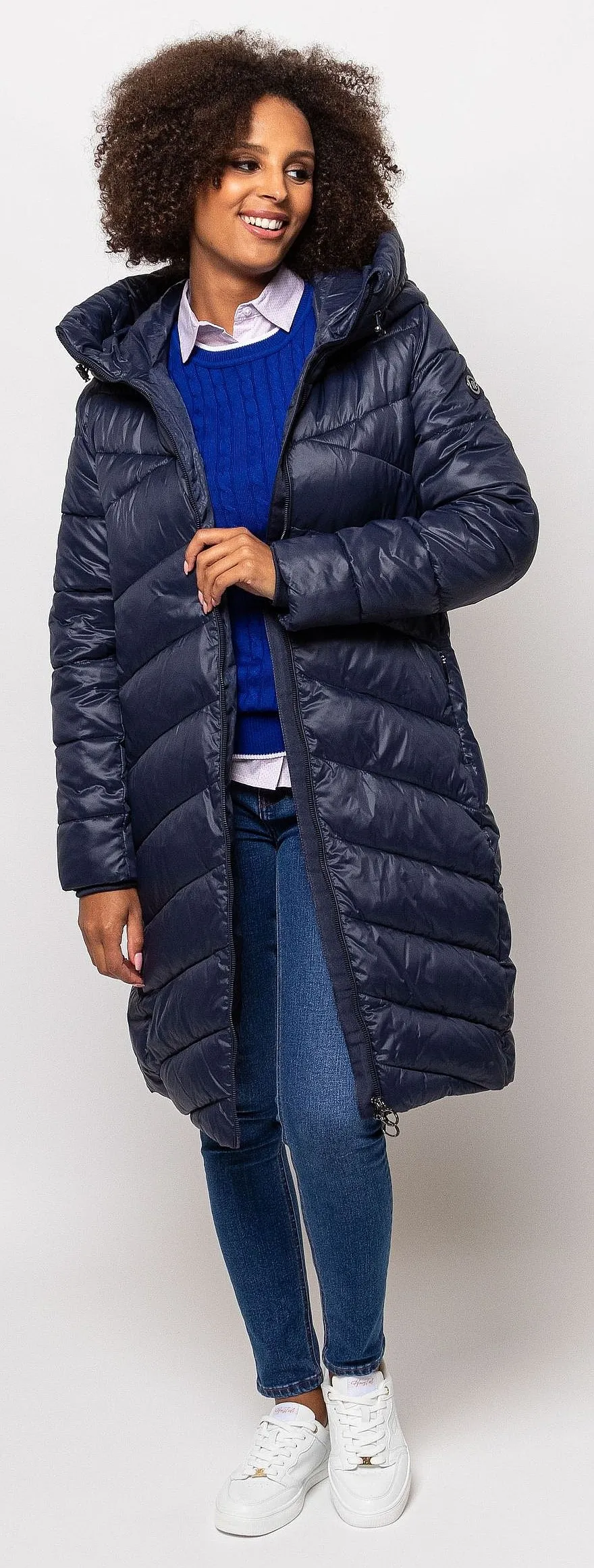 coat Heavy Tools Nasta23 - Navy - women´s