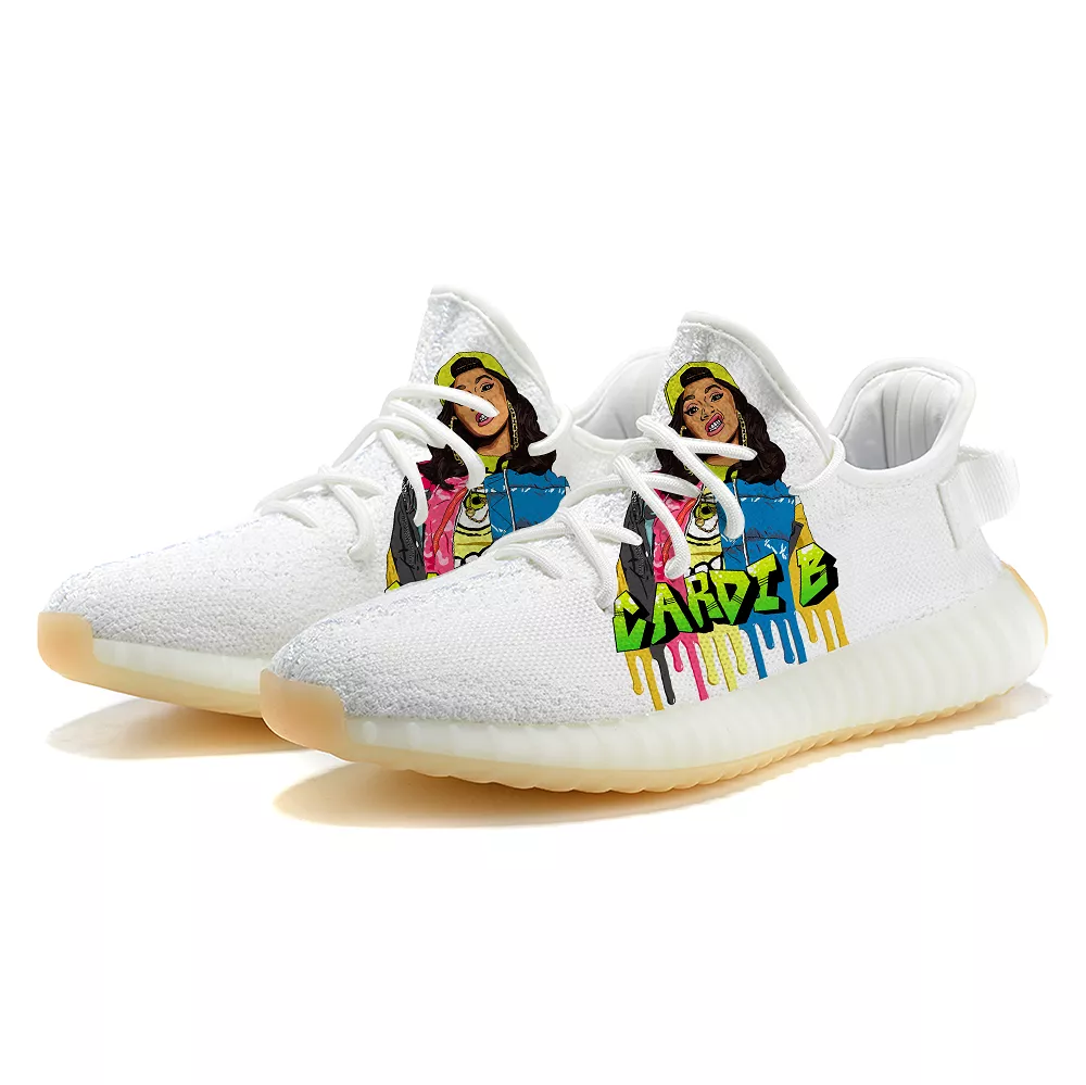 【Custom Sneaker】Yeezy Rock 350 Cardi B