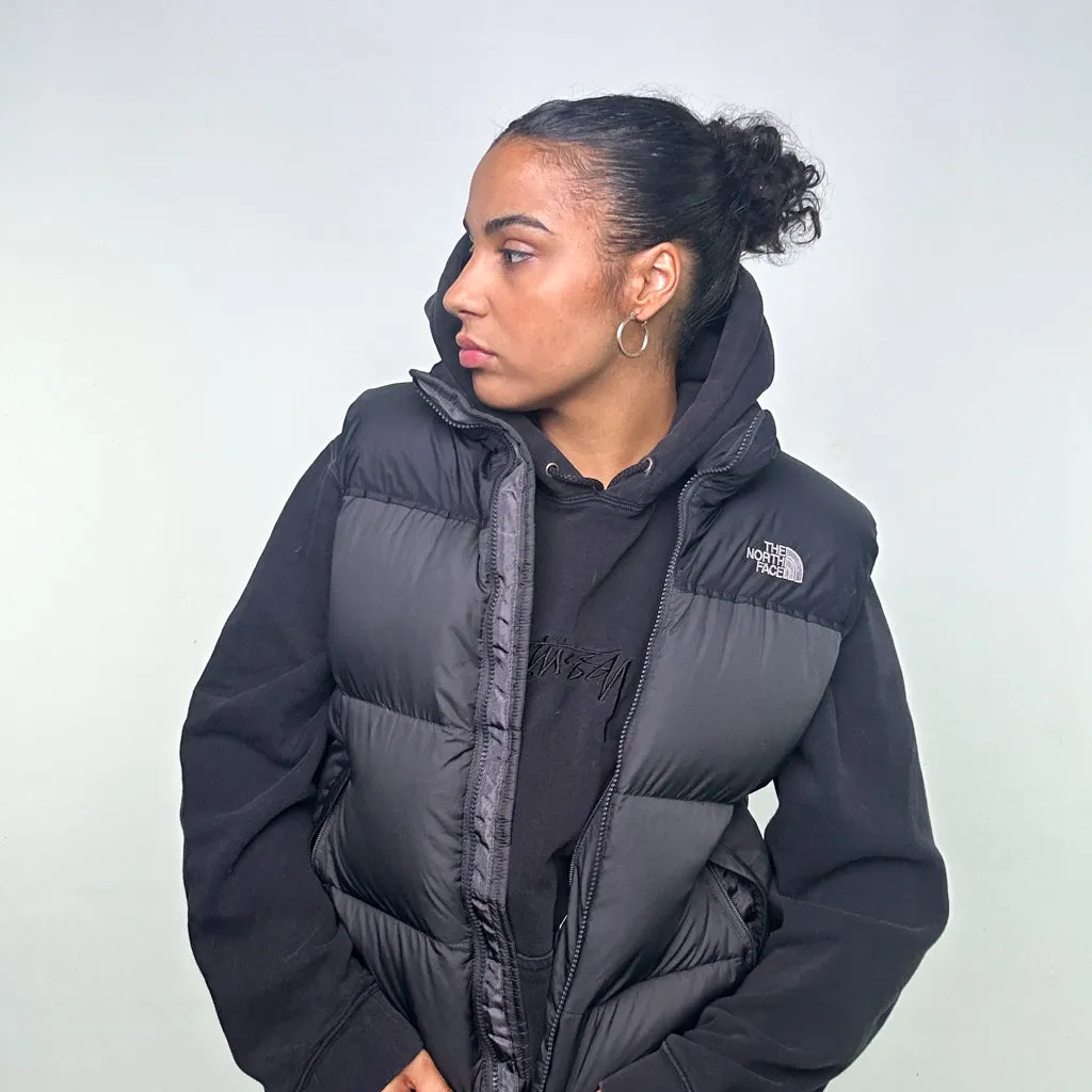 Dark Grey 90s The North Face 700 Series Puffer Jacket Coat Gilet (S)