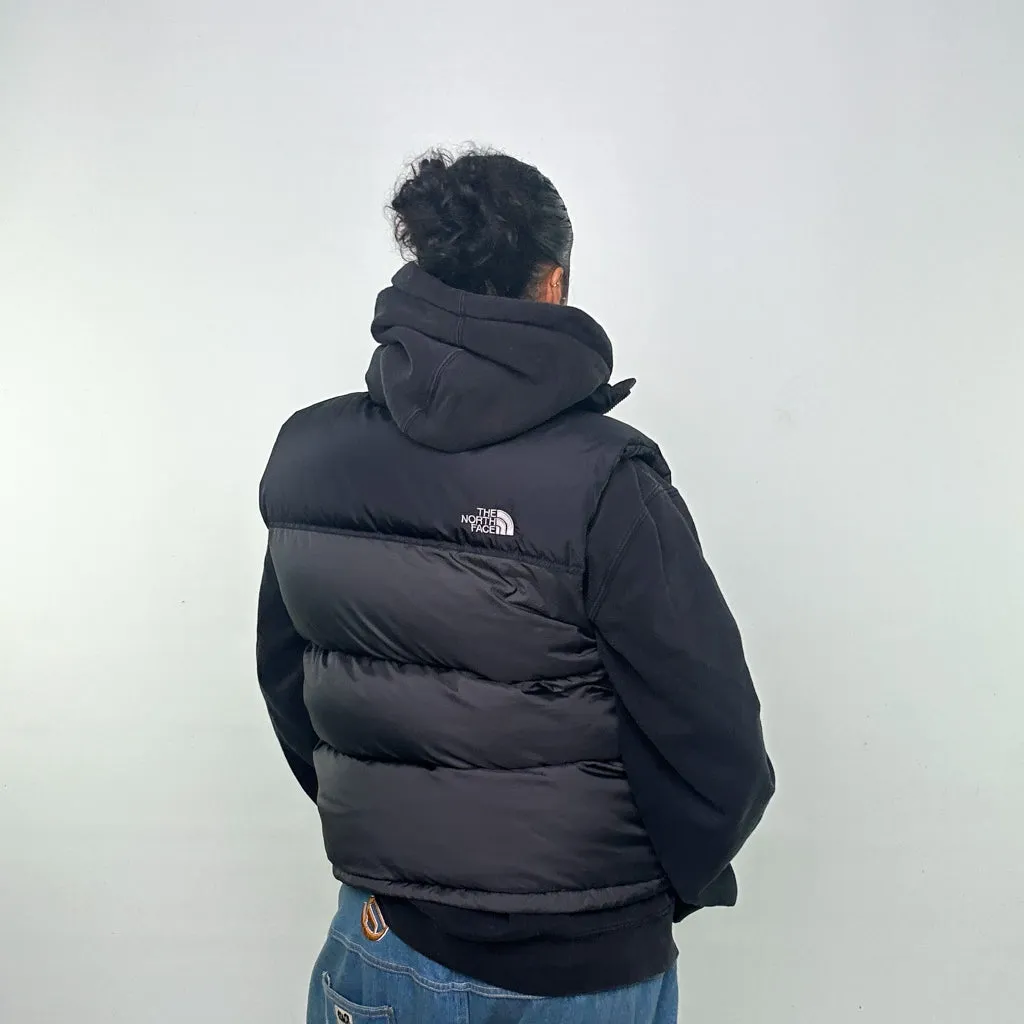 Dark Grey 90s The North Face 700 Series Puffer Jacket Coat Gilet (S)