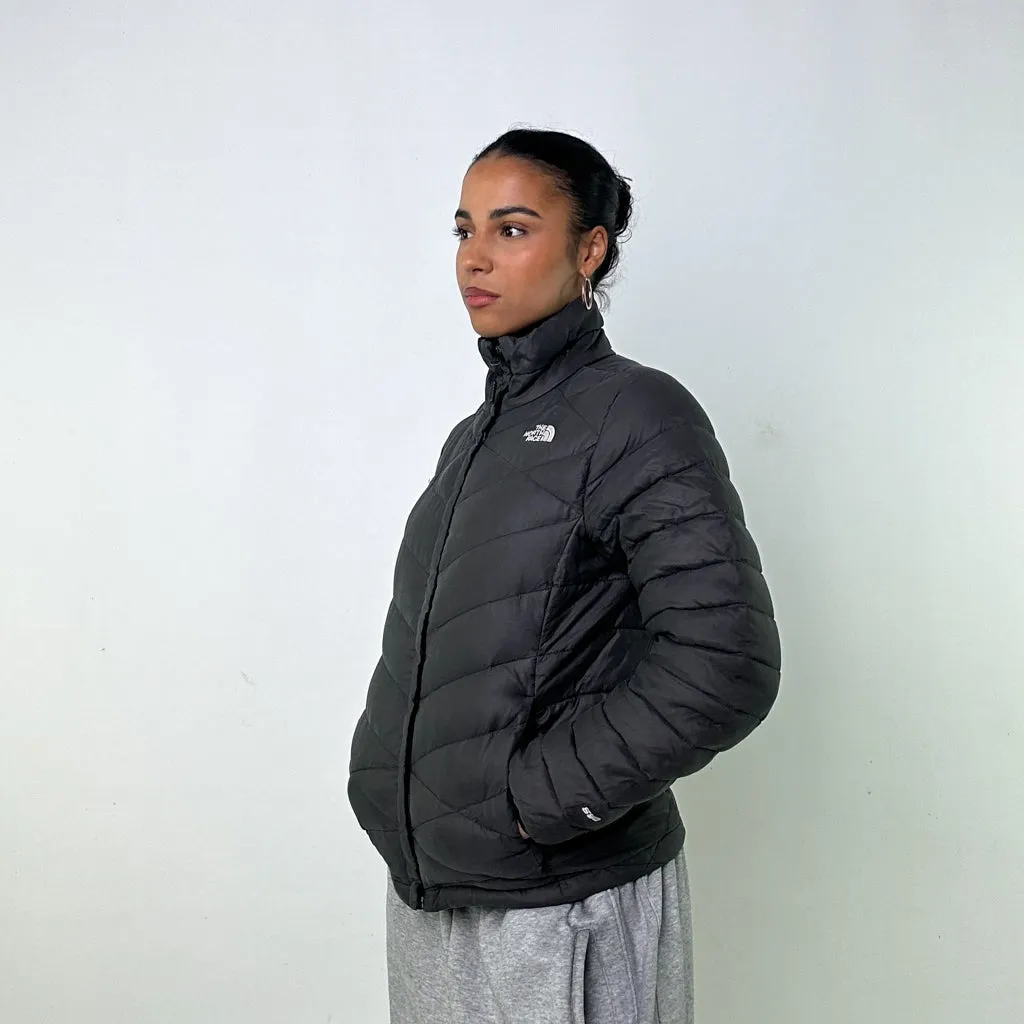 Dark Grey y2ks The North Face 550 Series Puffer Jacket Coat (M)