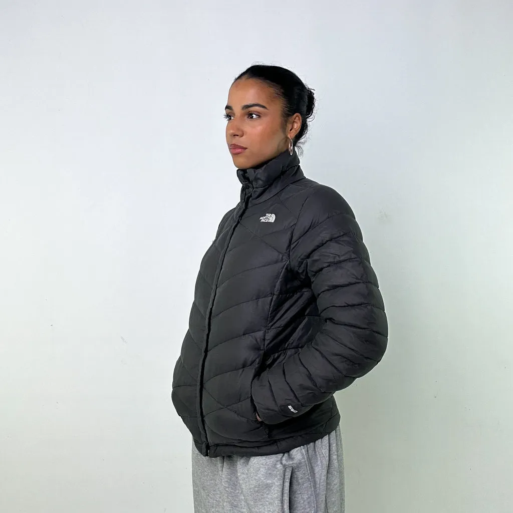 Dark Grey y2ks The North Face 550 Series Puffer Jacket Coat (M)