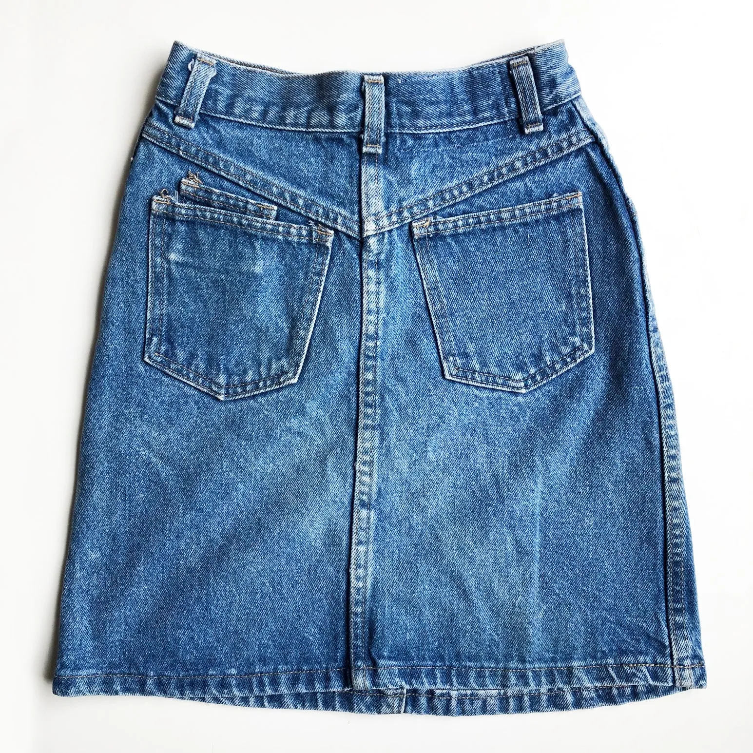 Denim Preloved skirt Size 8-10