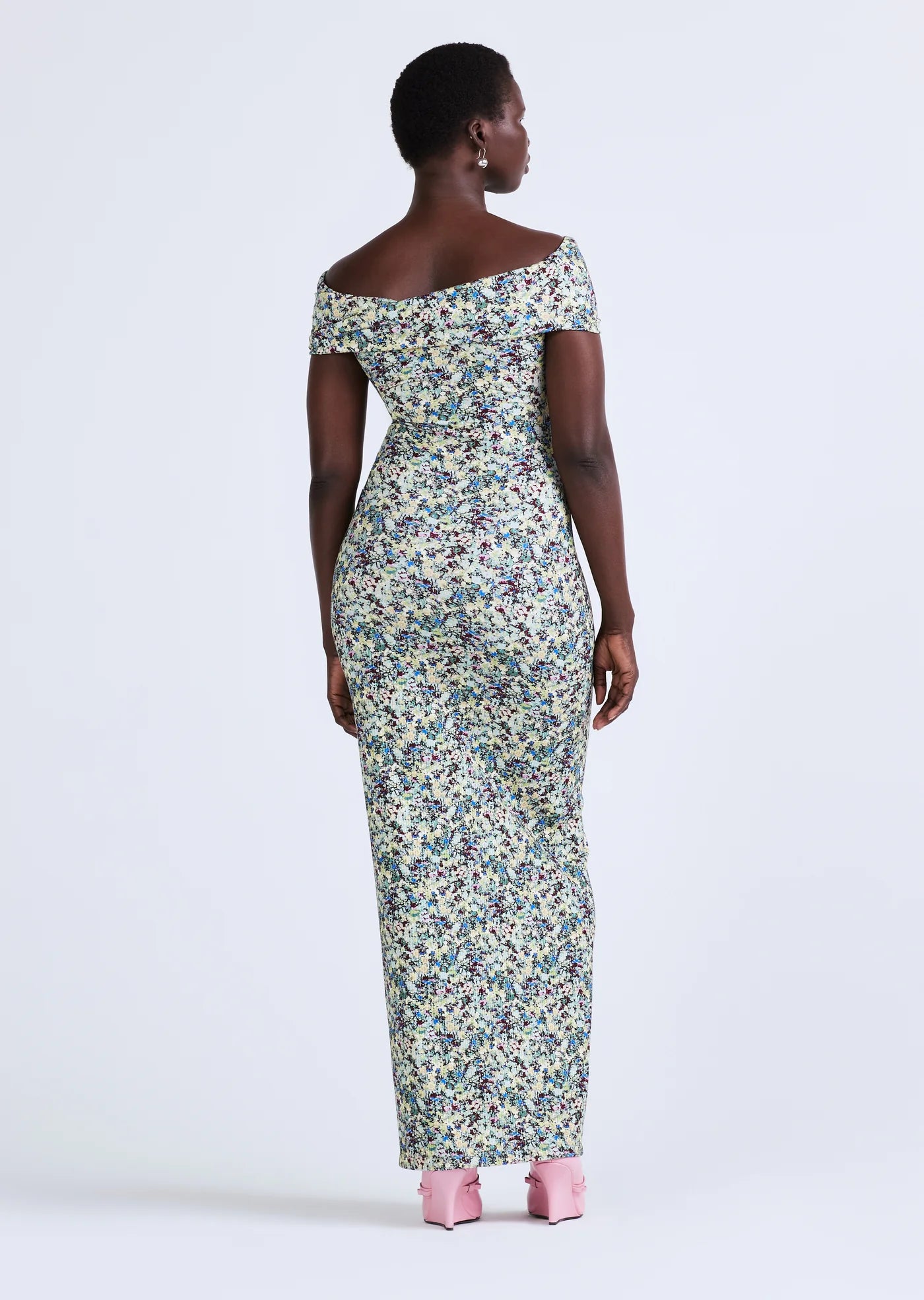 Derek Lam 10 Nanette Rib Foldover Maxi Dress