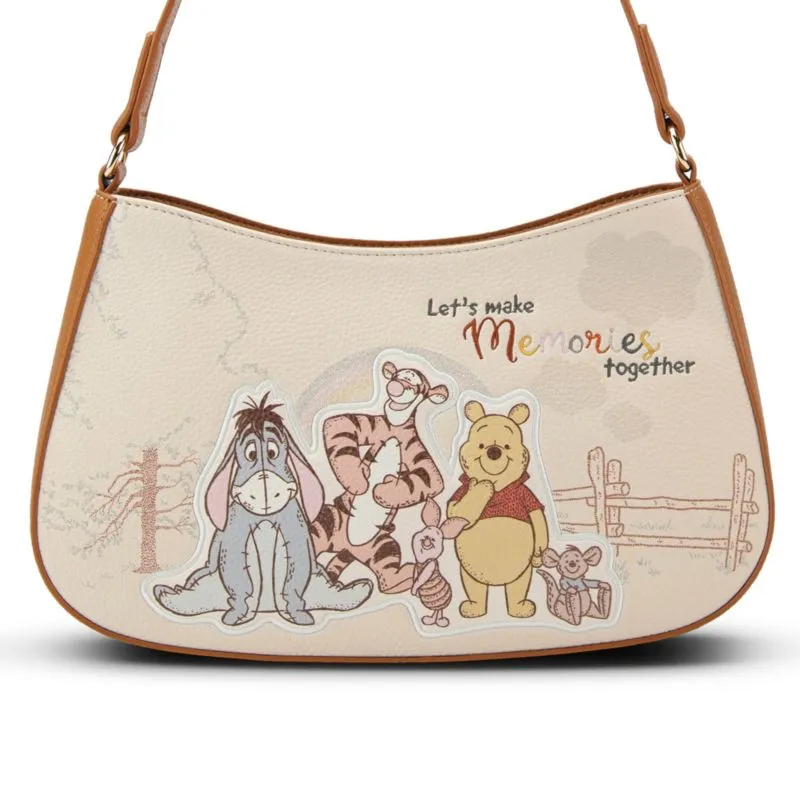 Disney Winnie The Pooh 'Memories Are Forever' Baguette Handbag